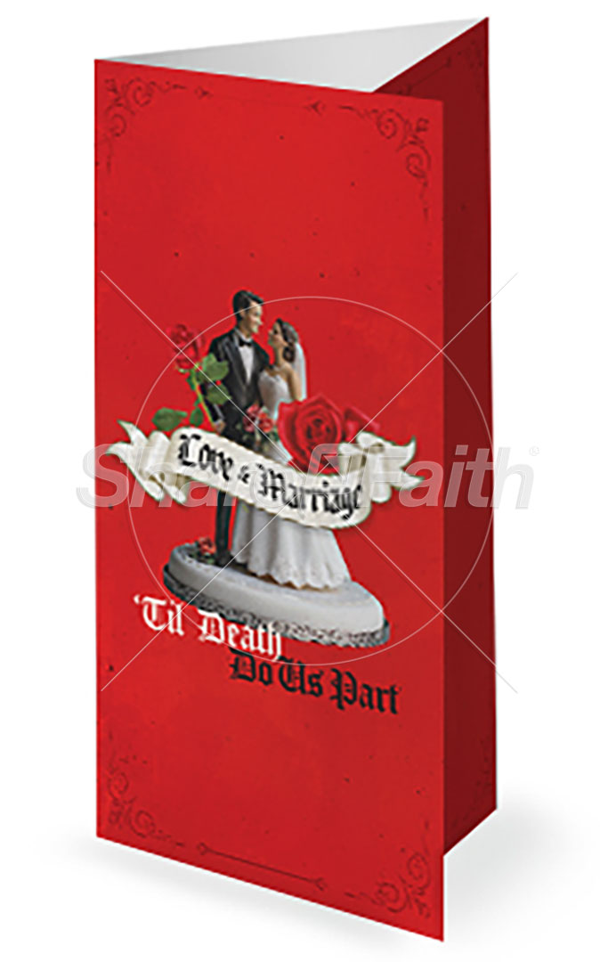 Love & Marriage: Trifold Bulletin Cover