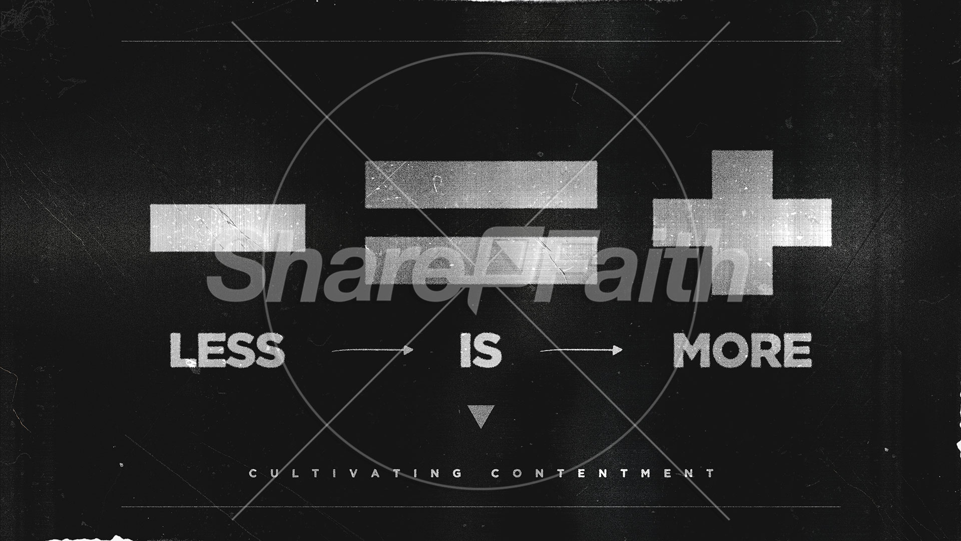 Less Is More: Social Media Graphic