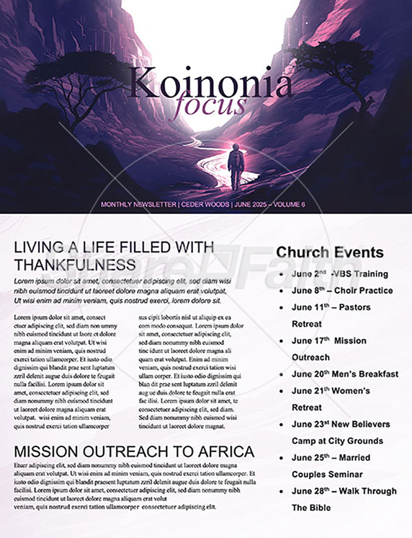 Living Hope: Newsletter