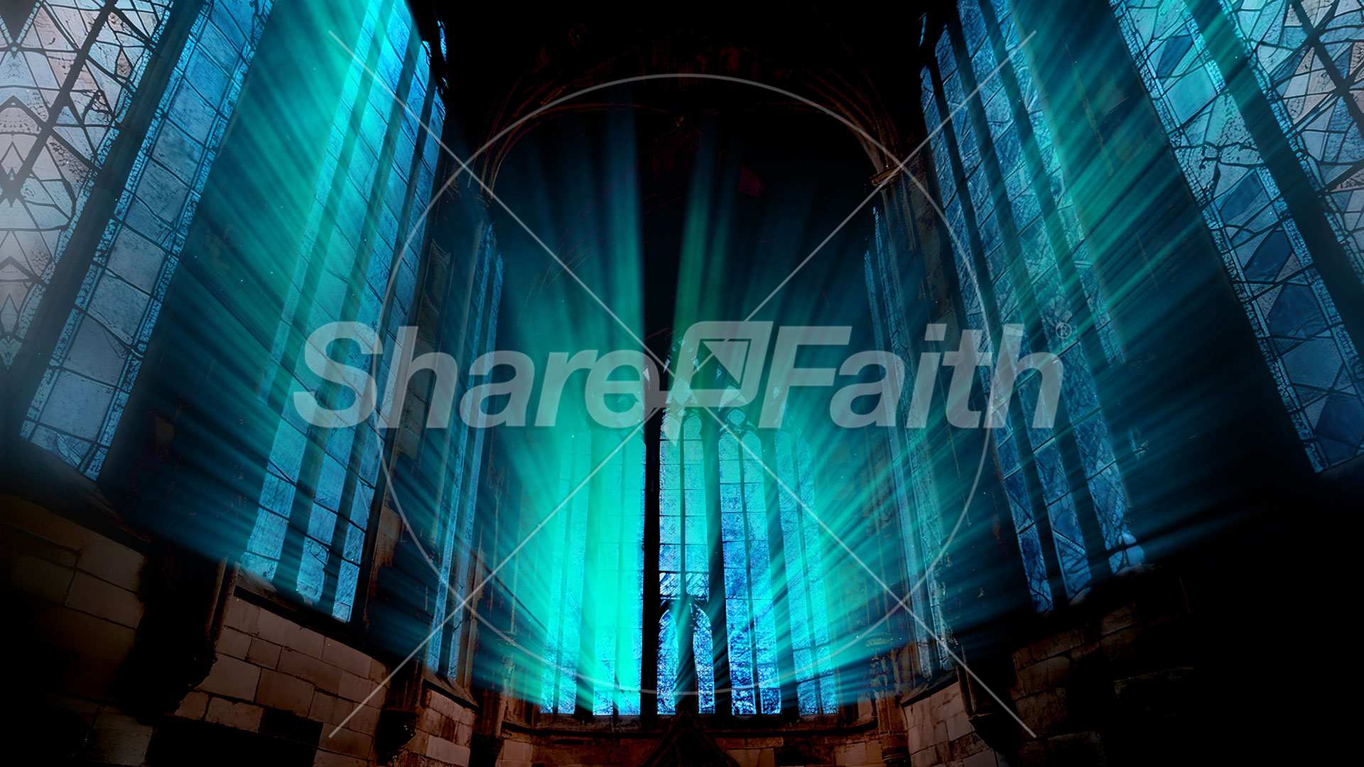 Cathedral Glass Collection: Still 16