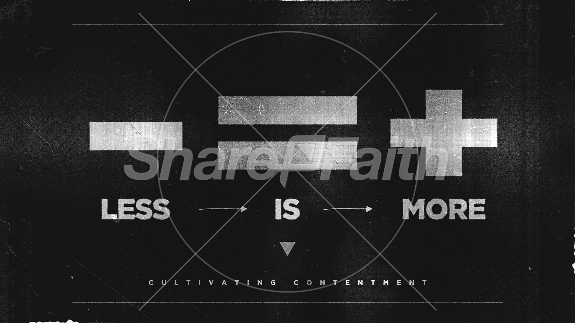 Less Is More: Title Graphic