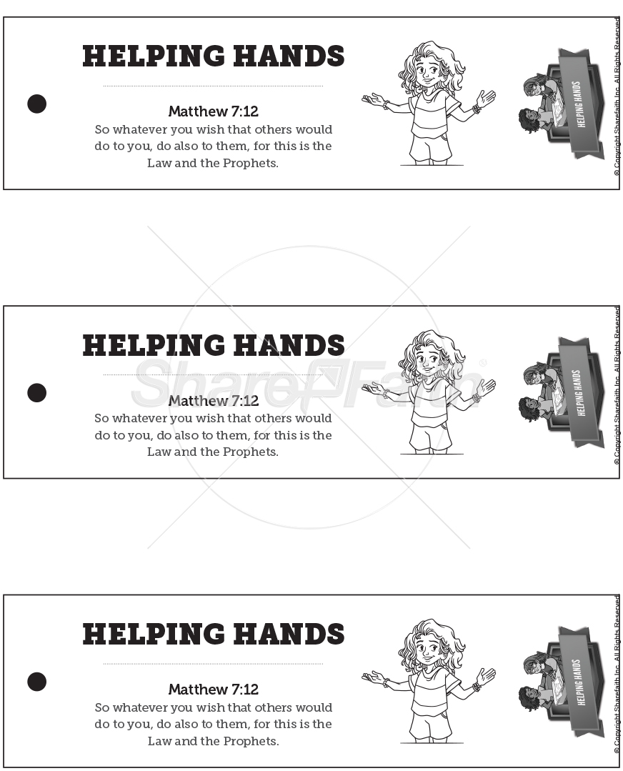 Helping Hands: Bookmarks