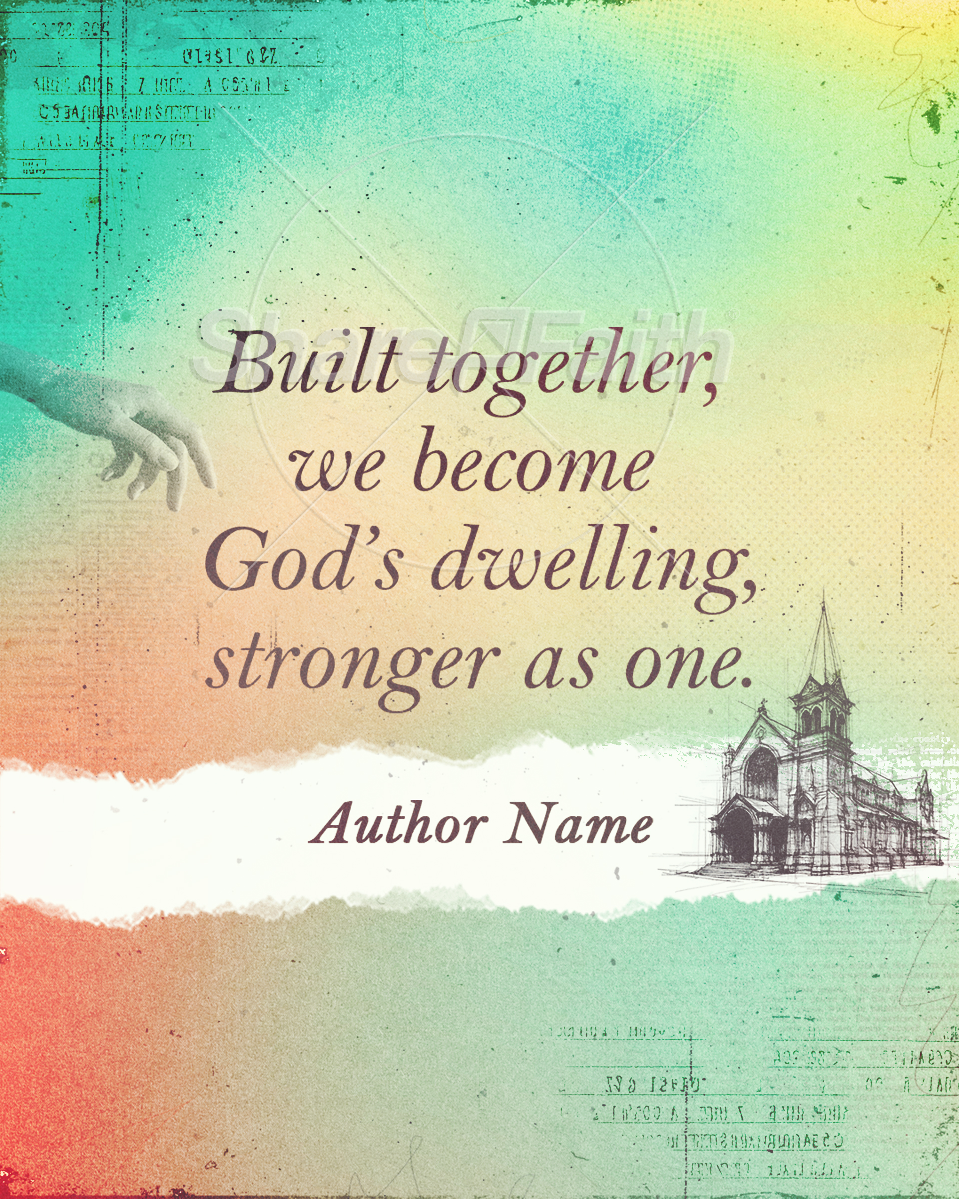 Built Together – Quote: Social Post