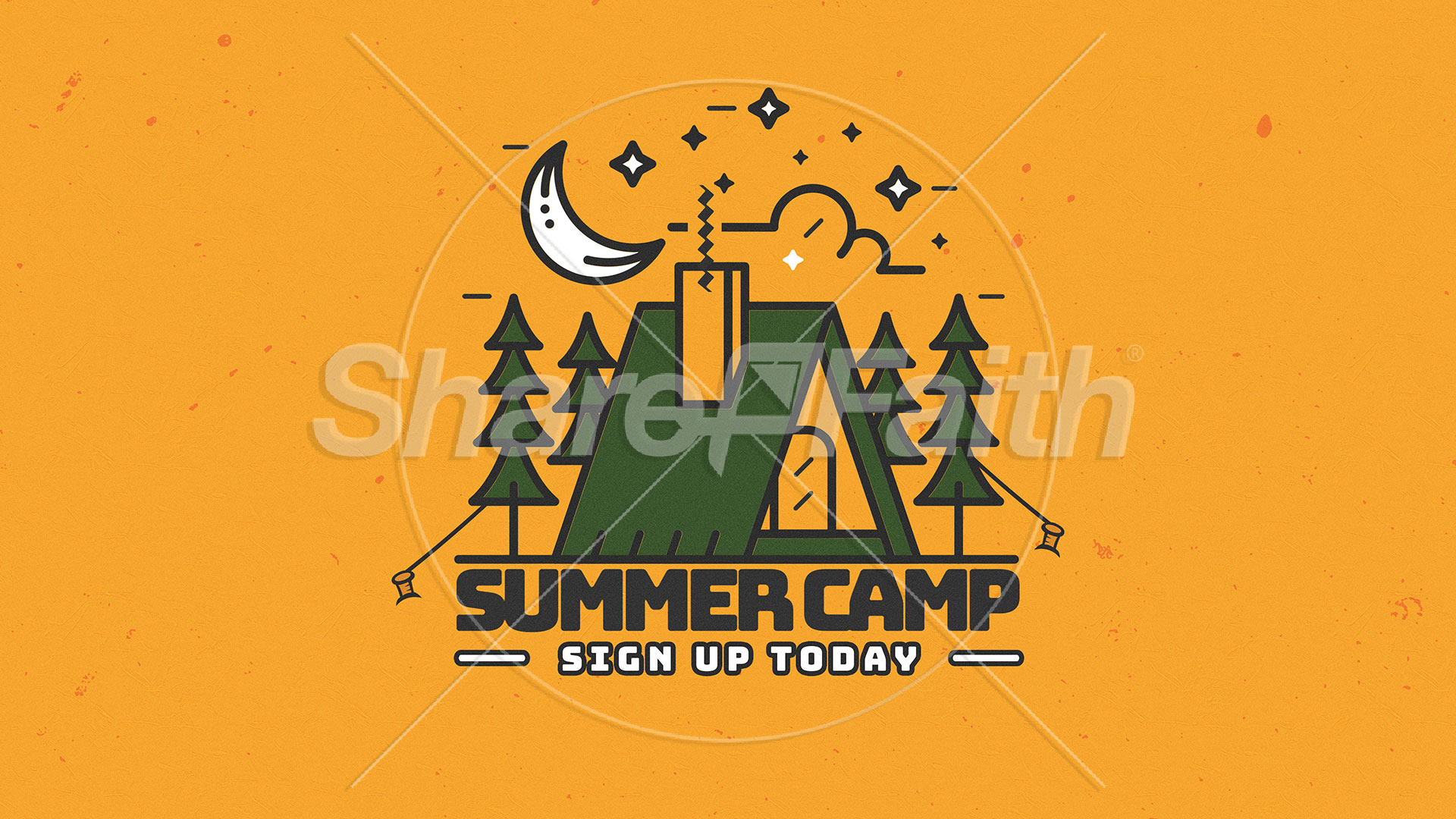Summer Camp: Title Graphics