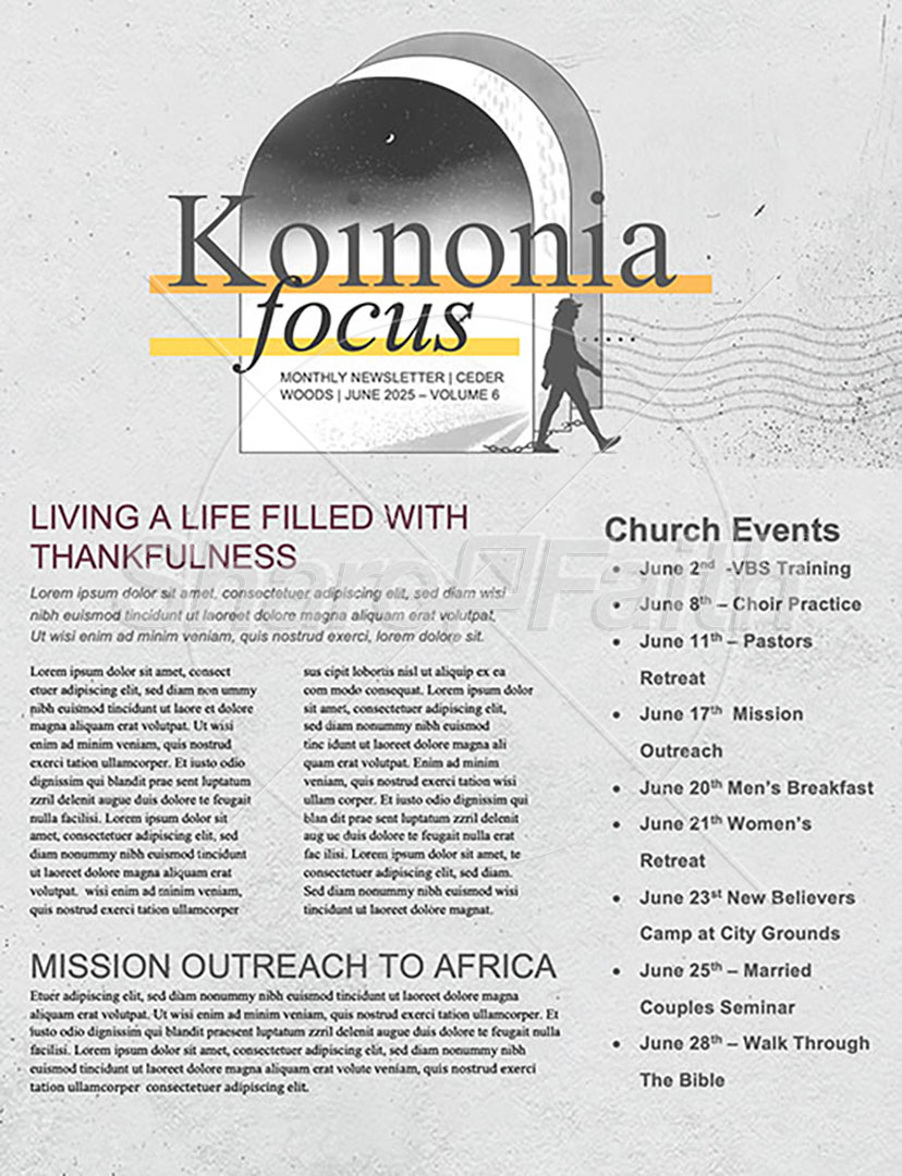 Finding Freedom: Newsletter