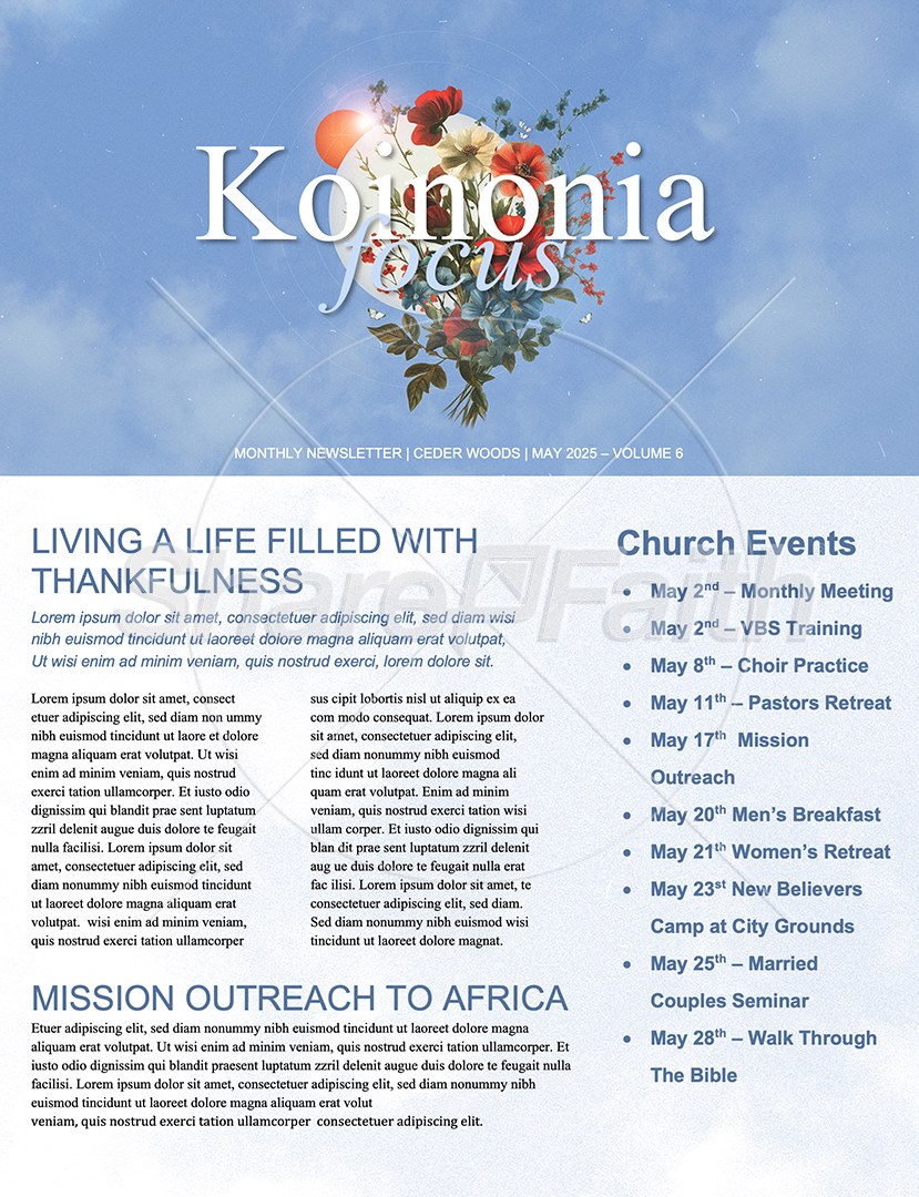 Strength & Dignity: Newsletter