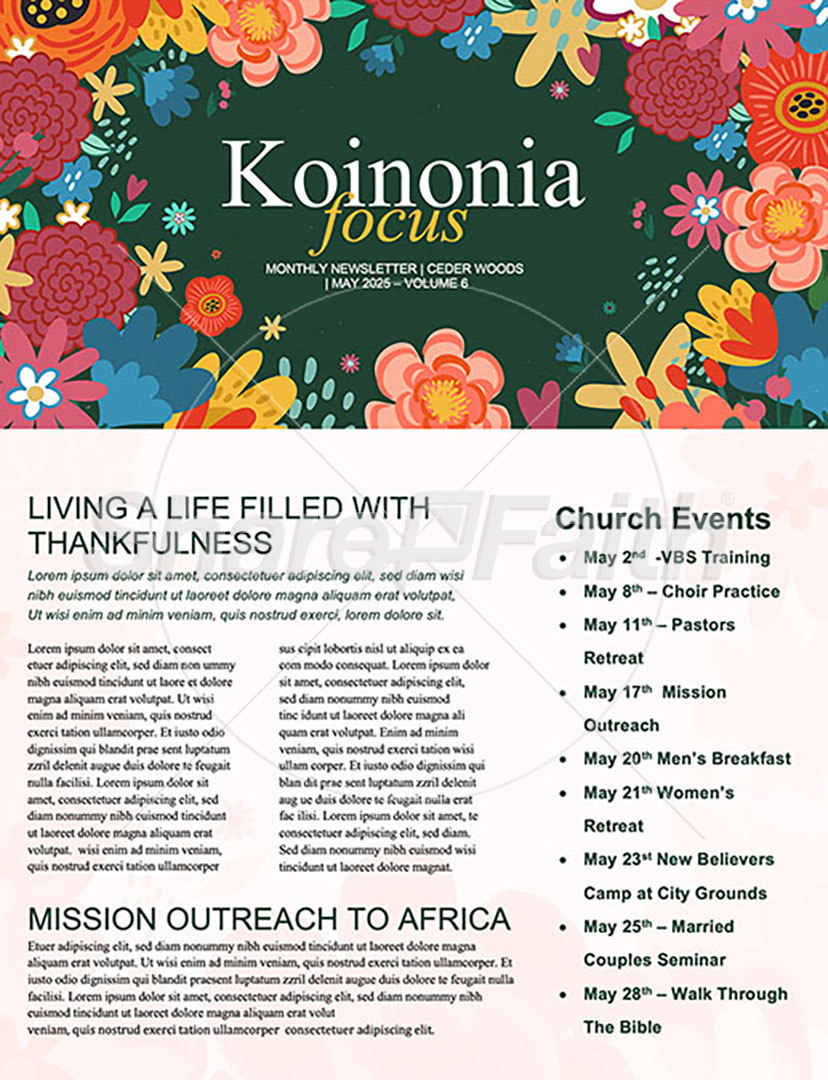 Love You Mom: Newsletter