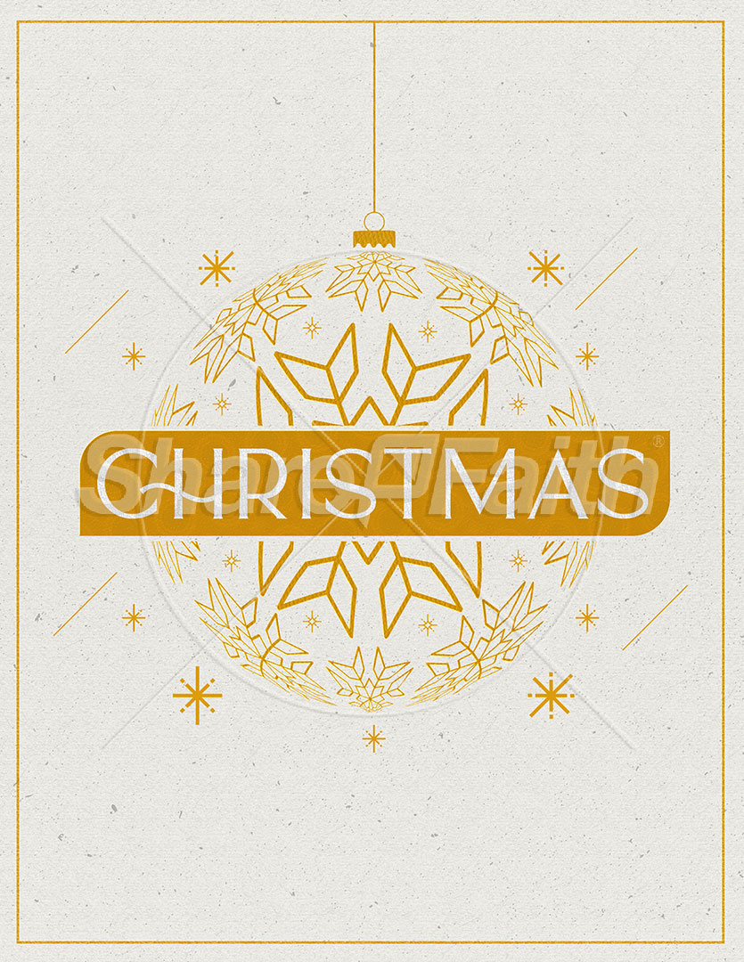 Golden Christmas: Flyer