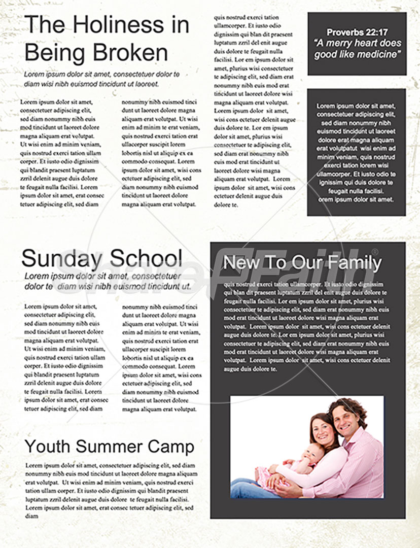 Dear Church: Newsletter