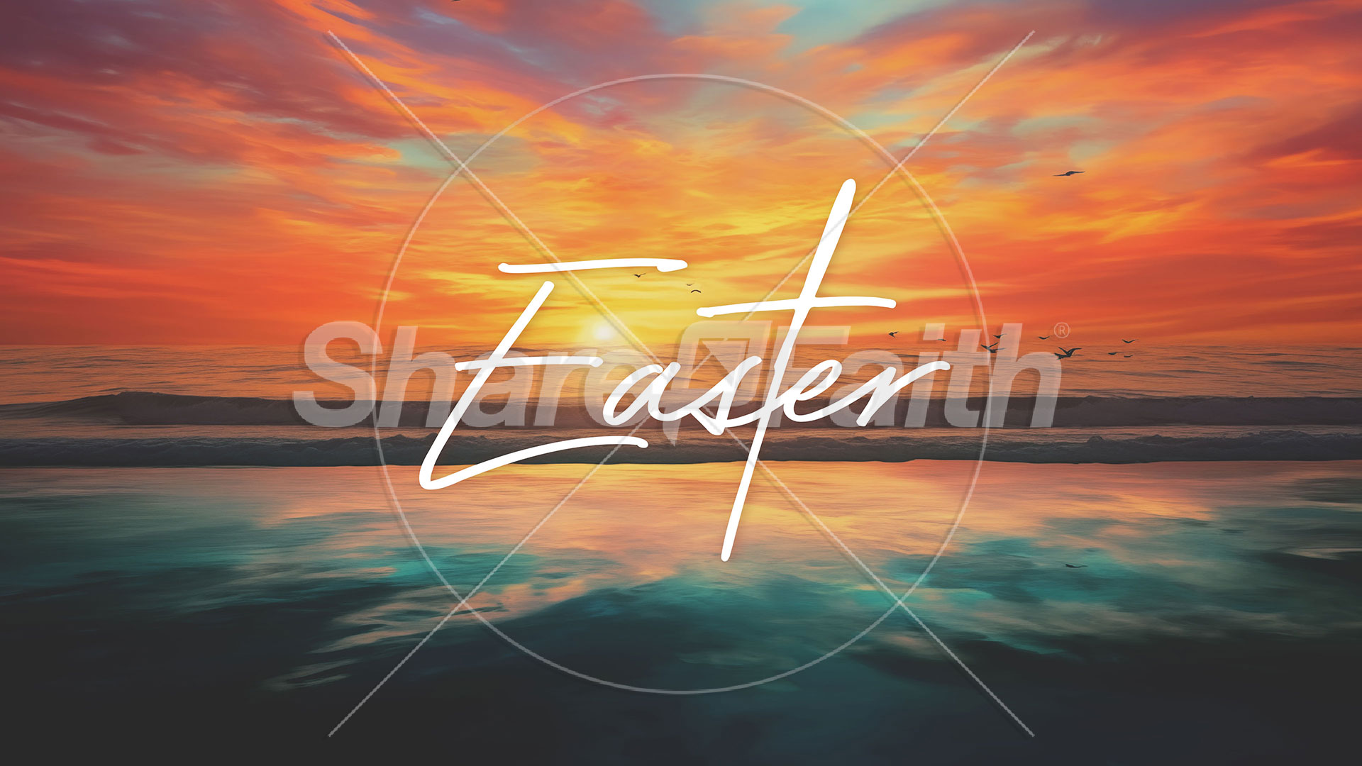 Easter Morning Sunrise: Title Graphics