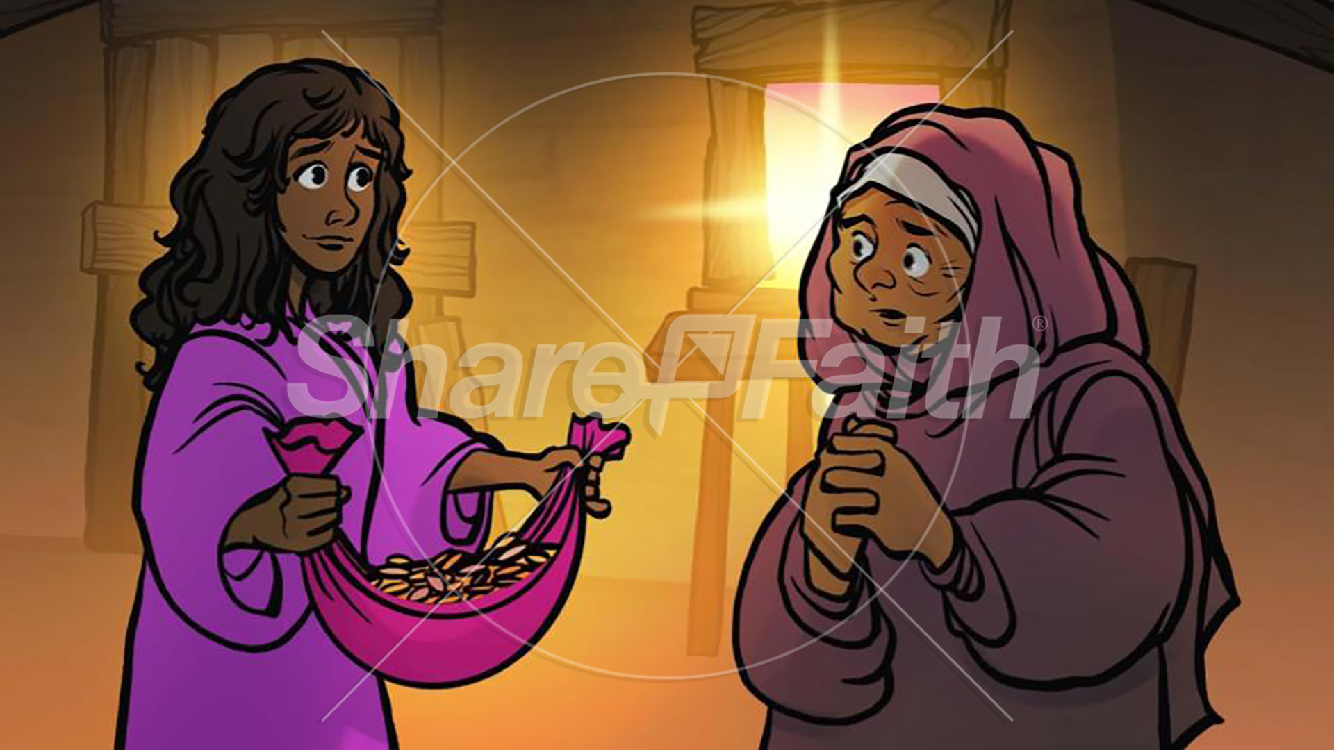Ruth pt.2: Bible Story Slideshow