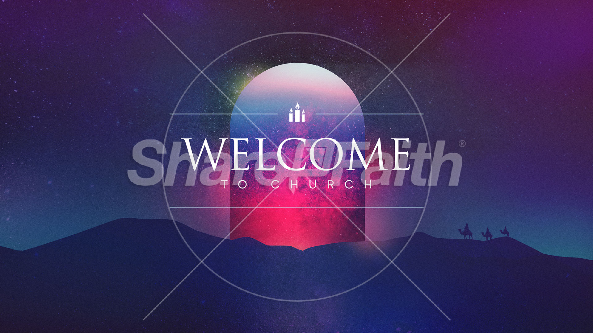 Candlelight Service: Title Graphics