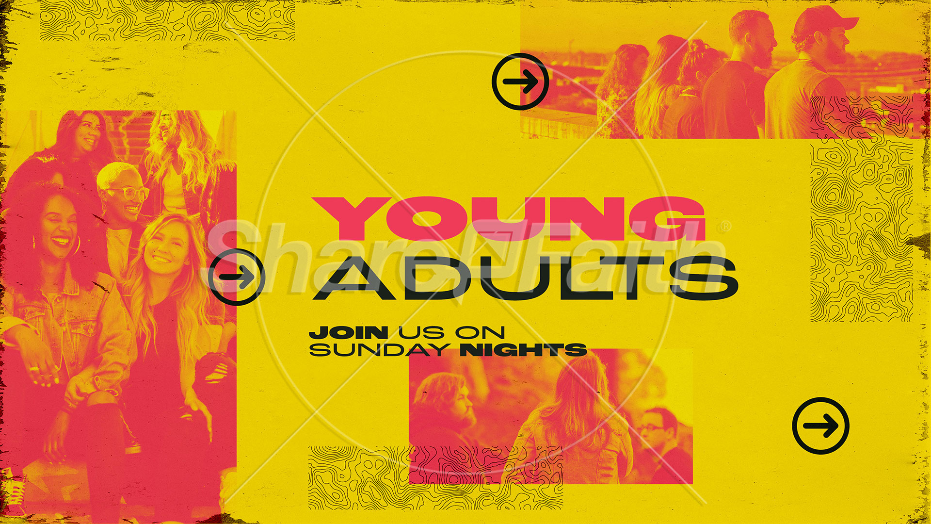 Young Adults: Social Media Graphic