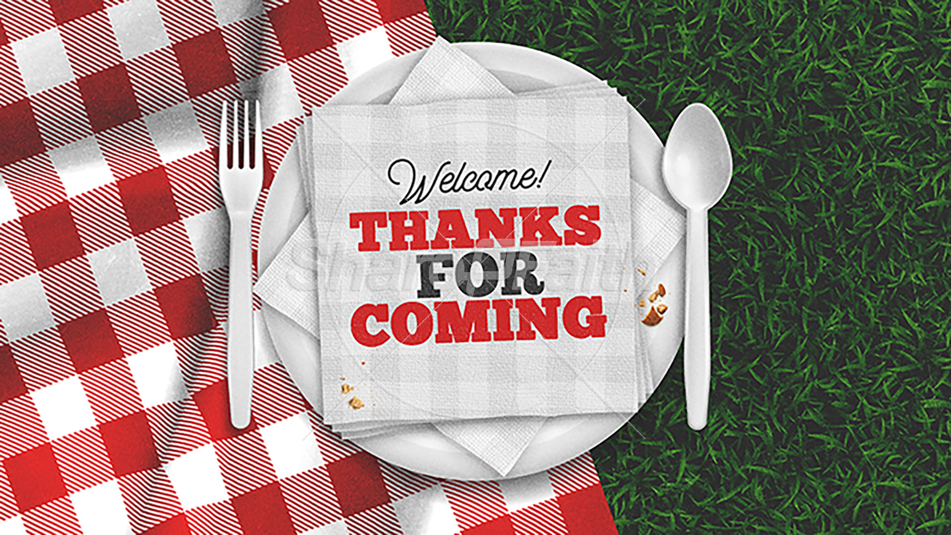Church Picnic: Title Graphics