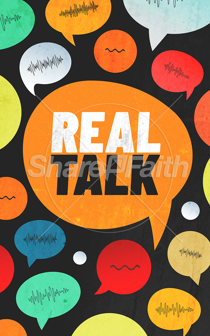 Real Talk: Bifold Bulletin Cover