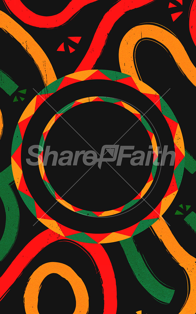 ShareFaith Media Juneteenth: Bifold Bulletin Cover ShareFaith Media