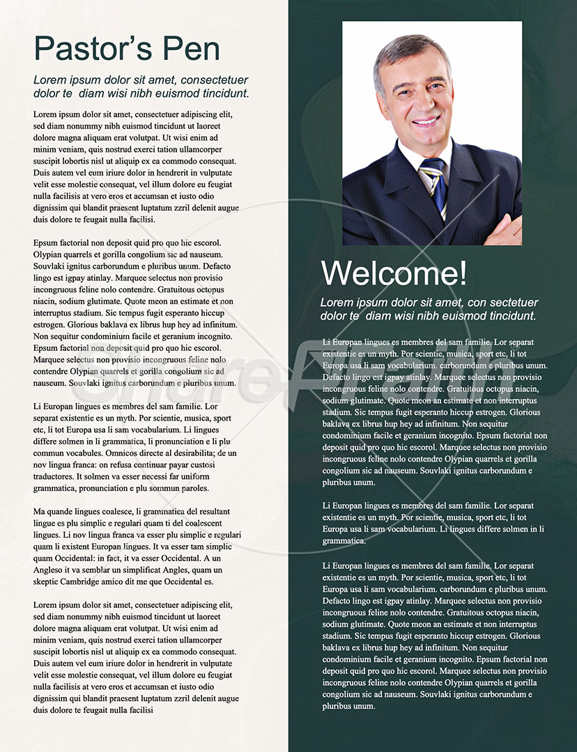 Palm Sunday Swirl: Newsletter