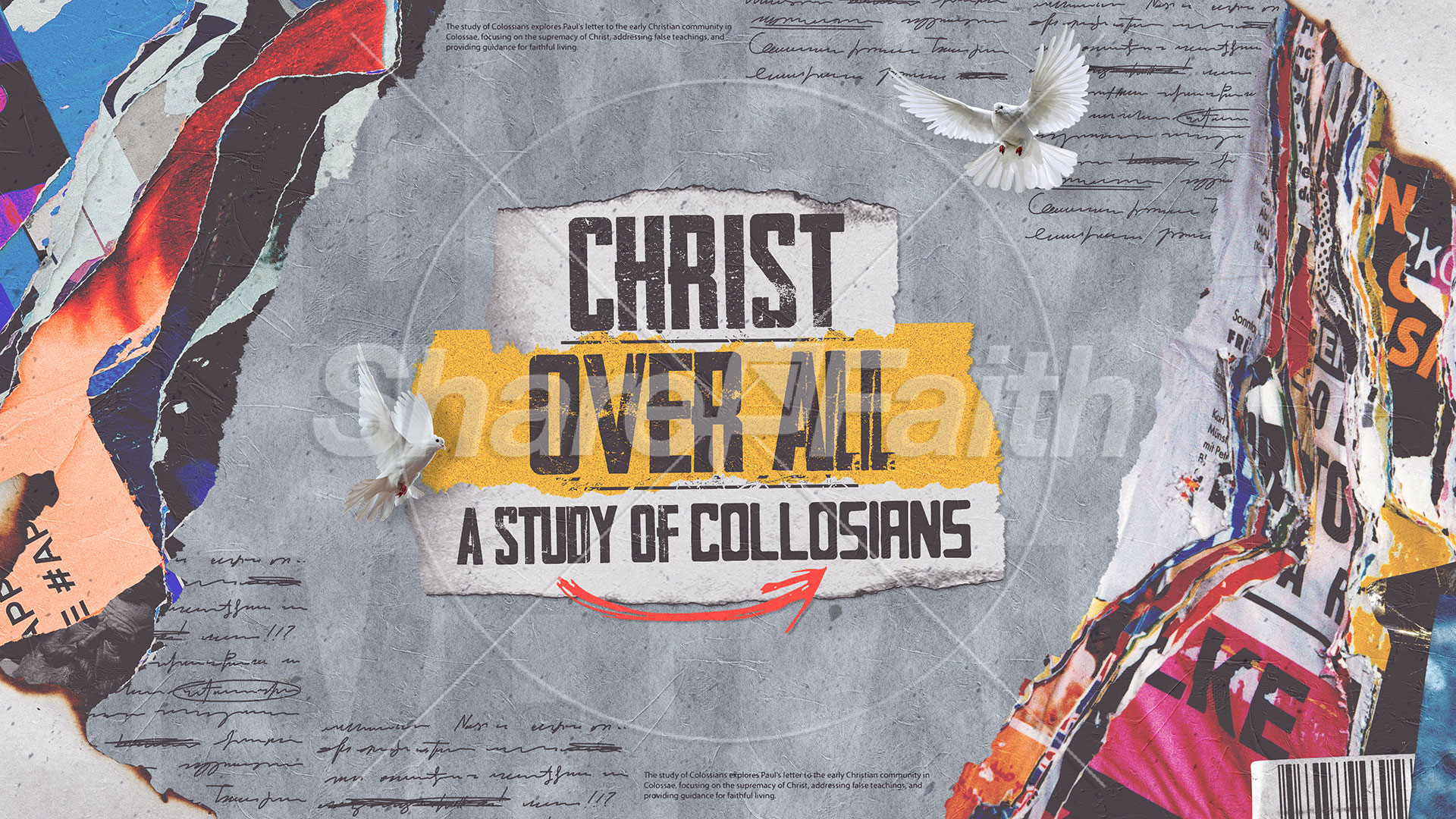Christ Over All: Title Graphics