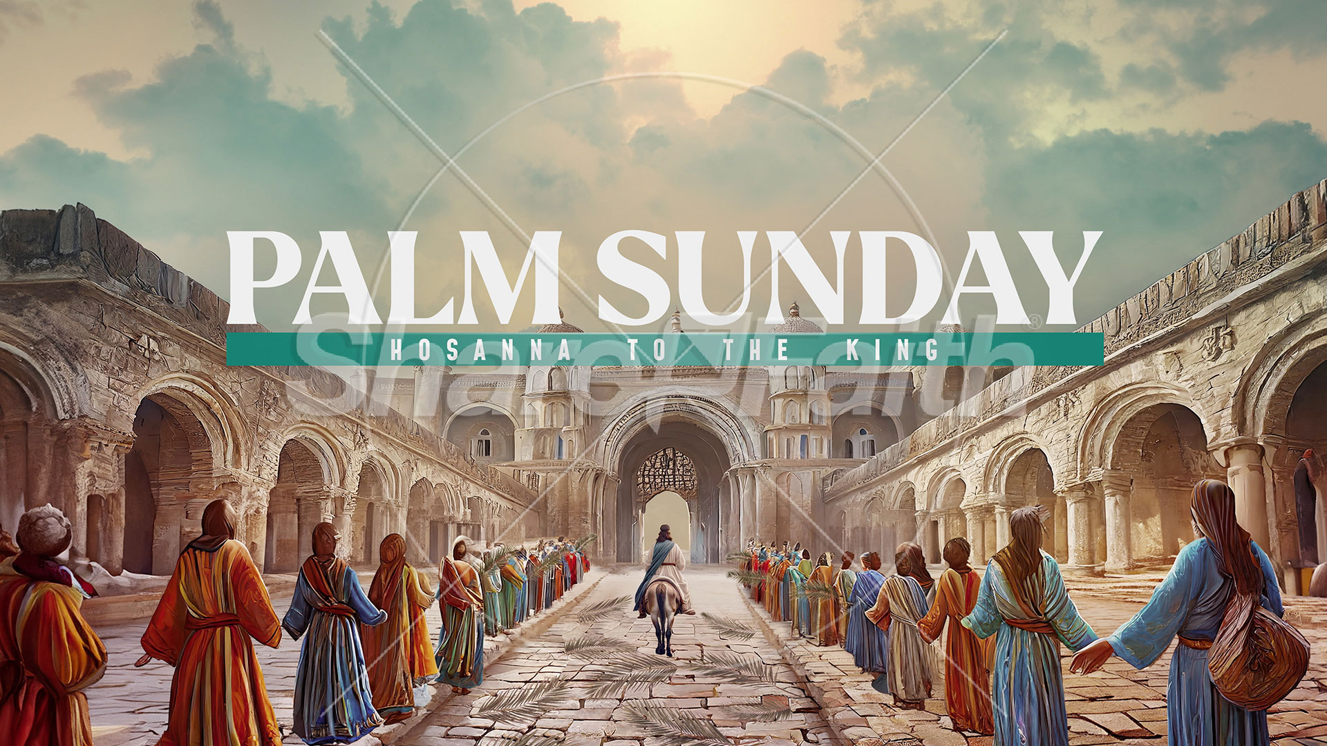 Easter Story: Title Graphics