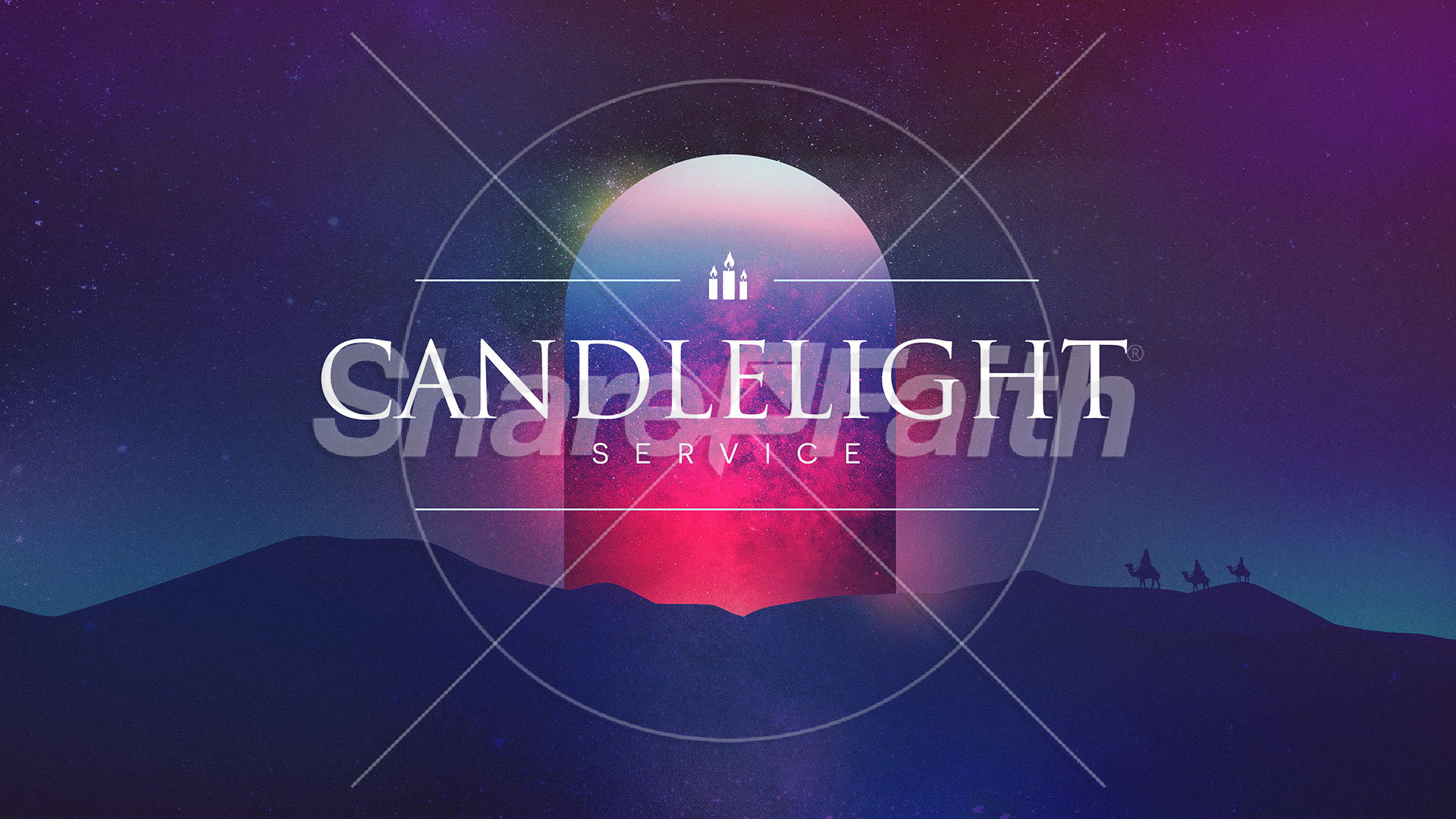 Candlelight Service: Social Media Graphics