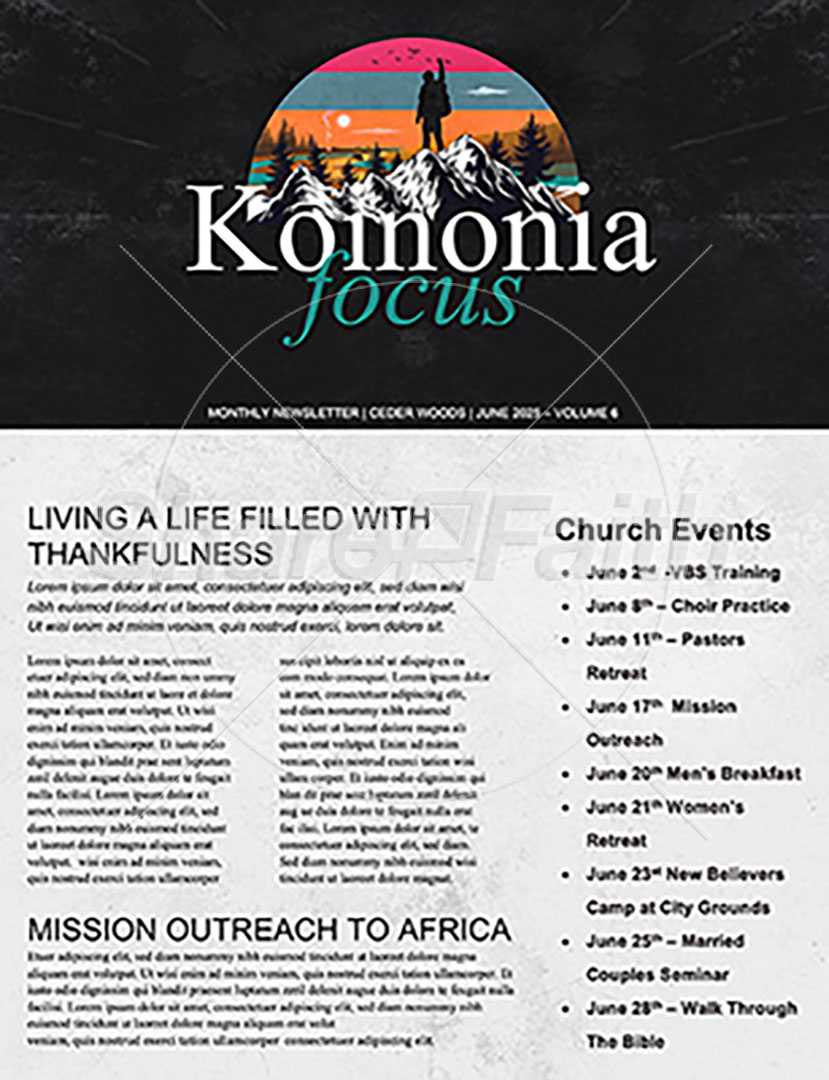 Father’s Day: Newsletter