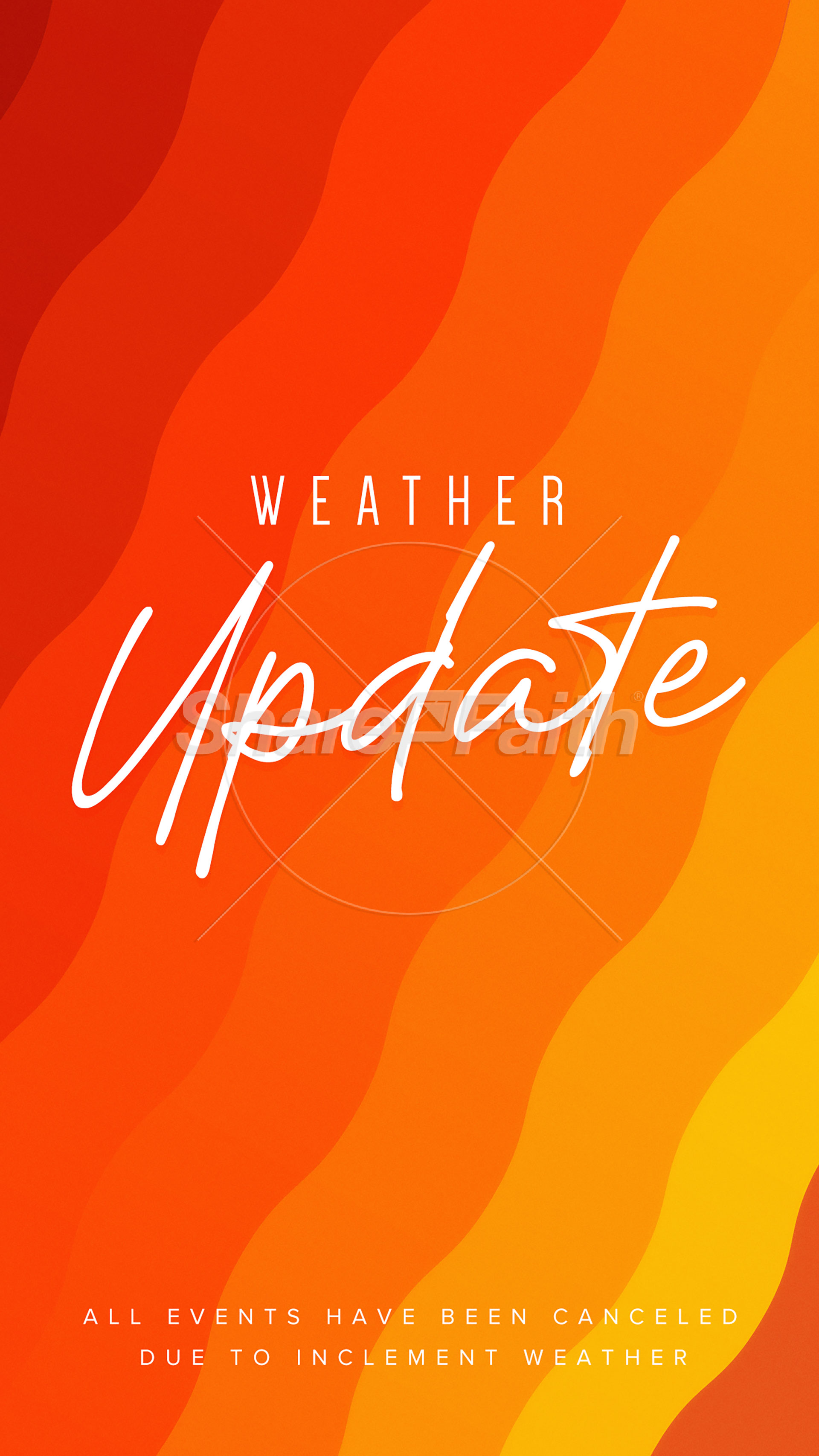 Services Canceled: Social Media Graphics