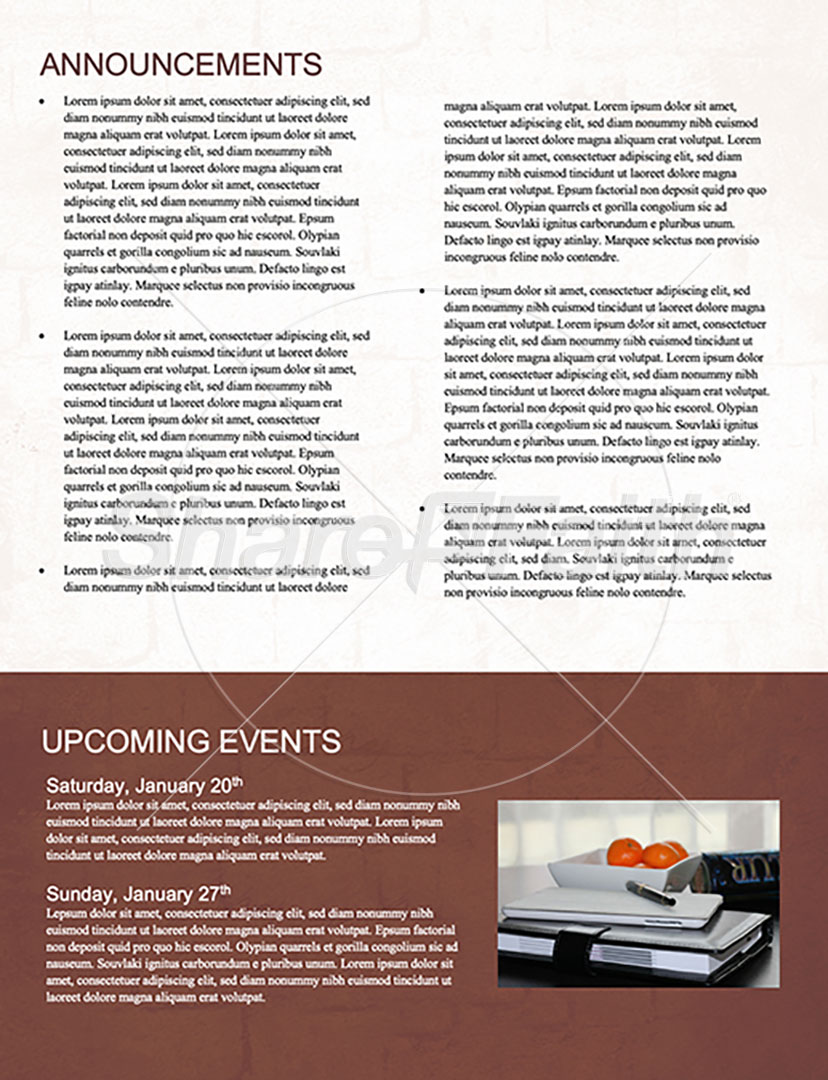 Joshua: Newsletter