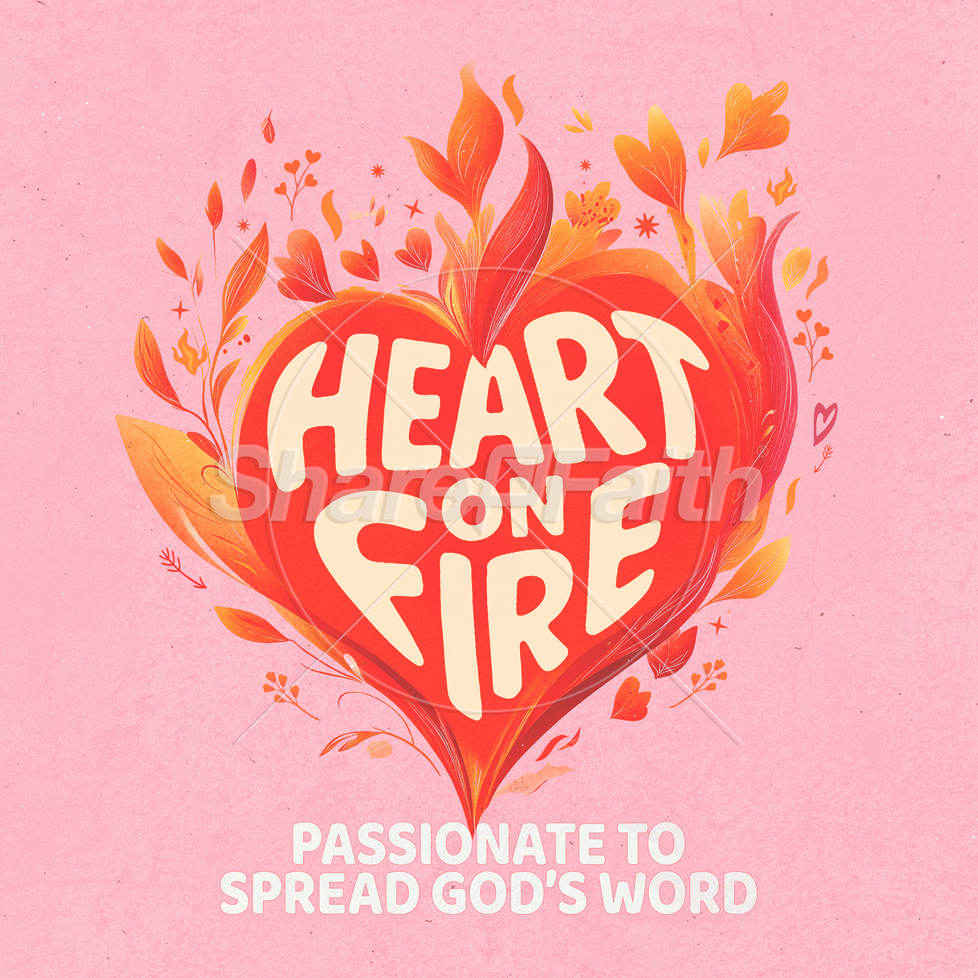 Heart On Fire: Social Media