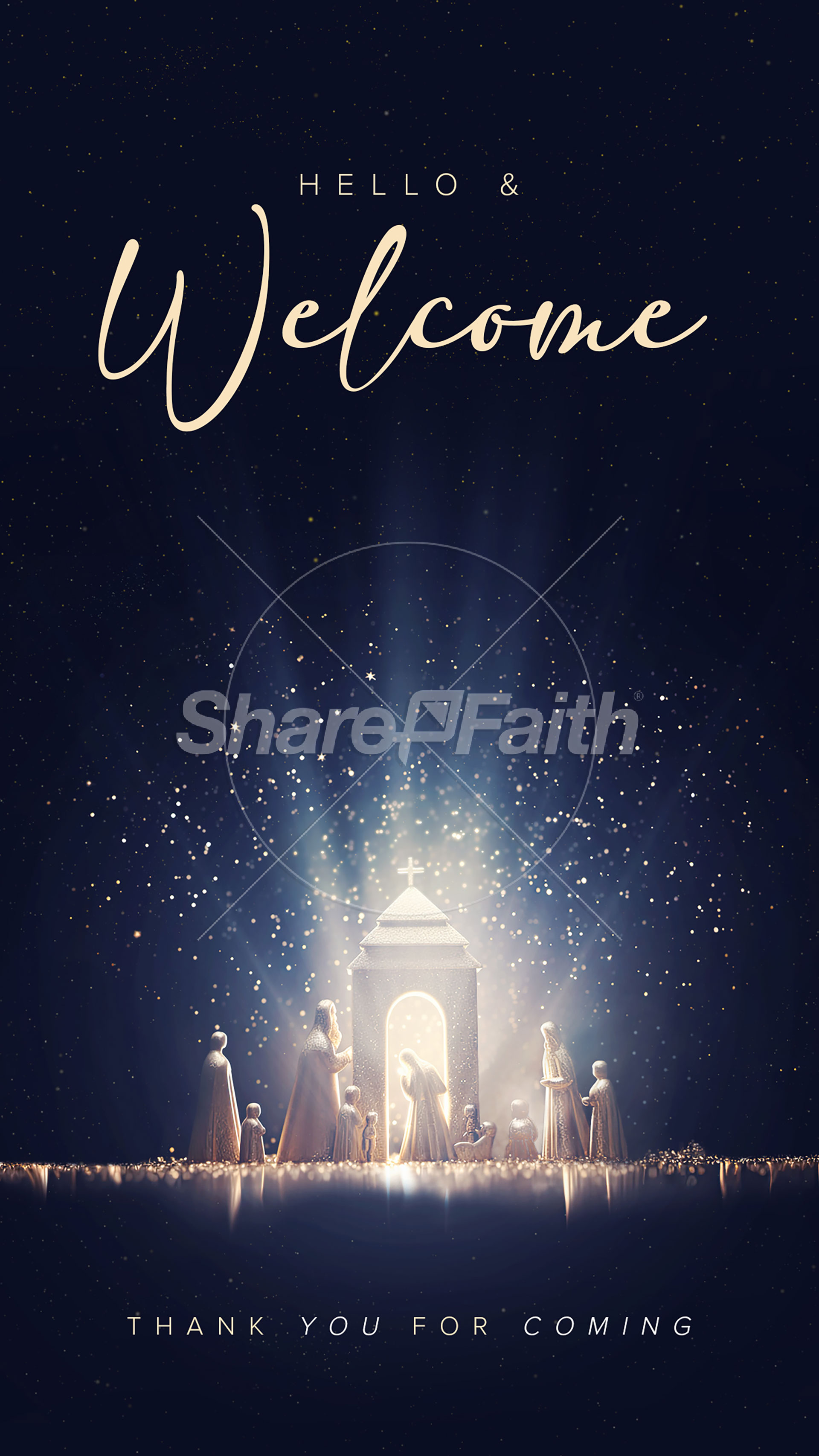 Hope for Christmas: Social Media Graphics