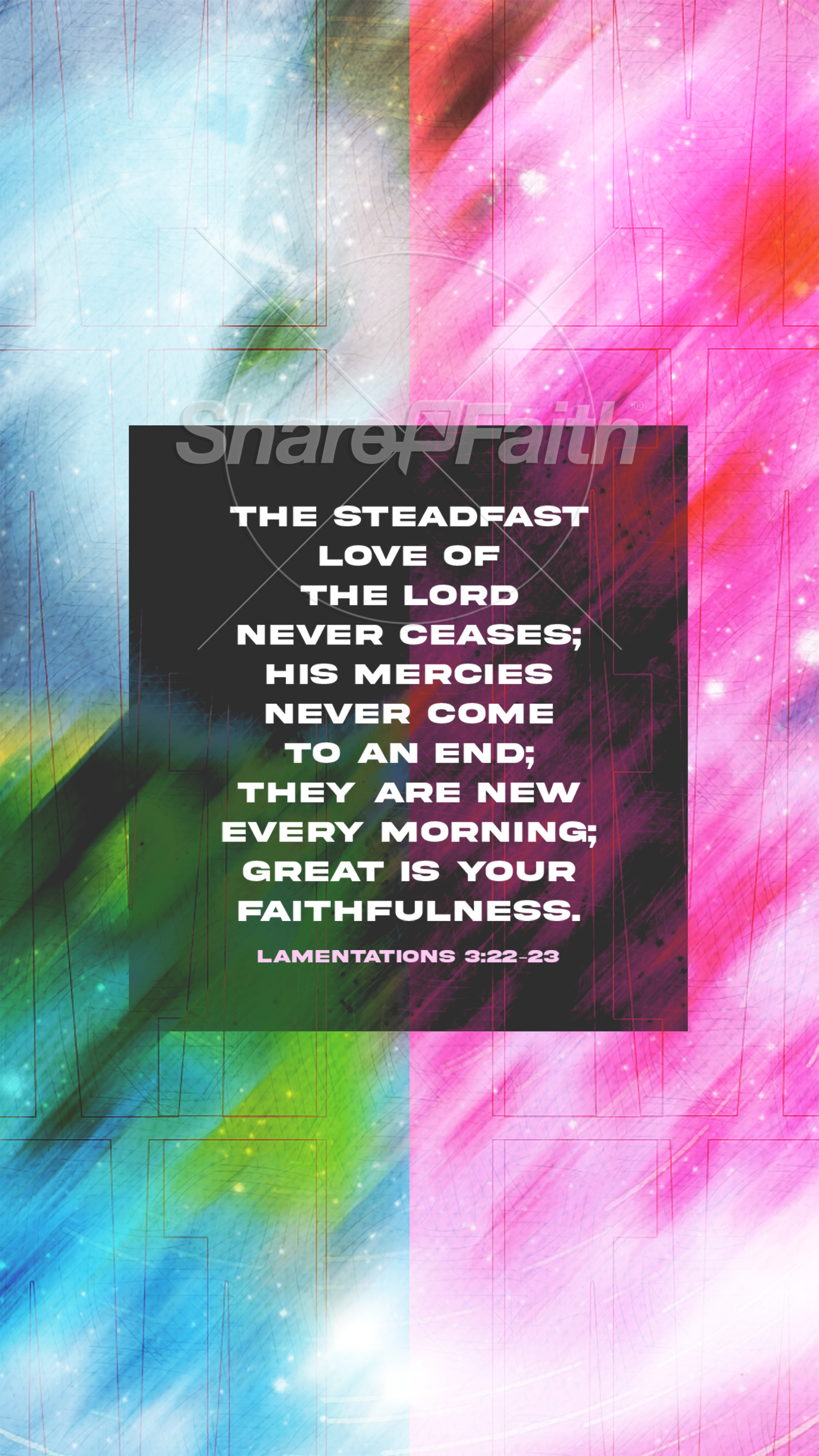 New Mercies Collage Bloom – Scripture 1: Social Story
