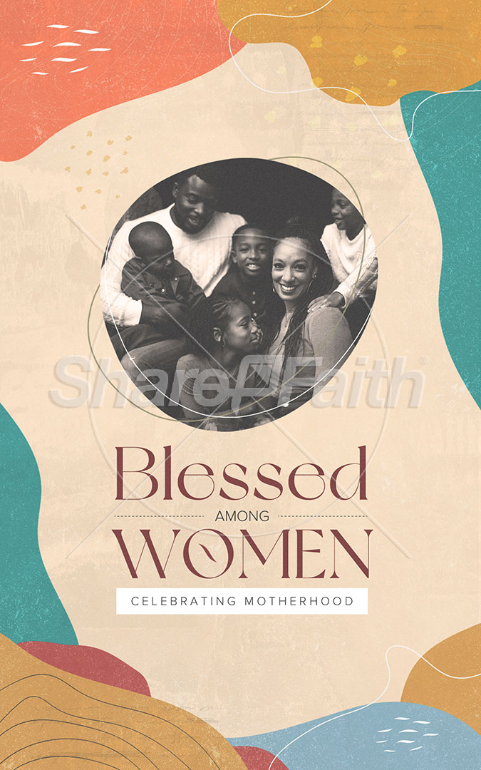 Blessed Among Women: Bifold Bulletin Cover