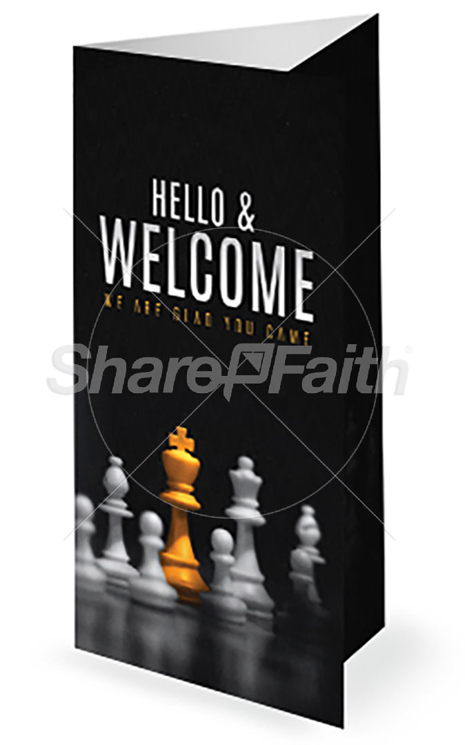 More Than Conquerors: Trifold Bulletin Cover