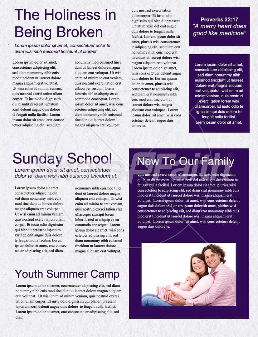A Mother’s Legacy: Newsletter