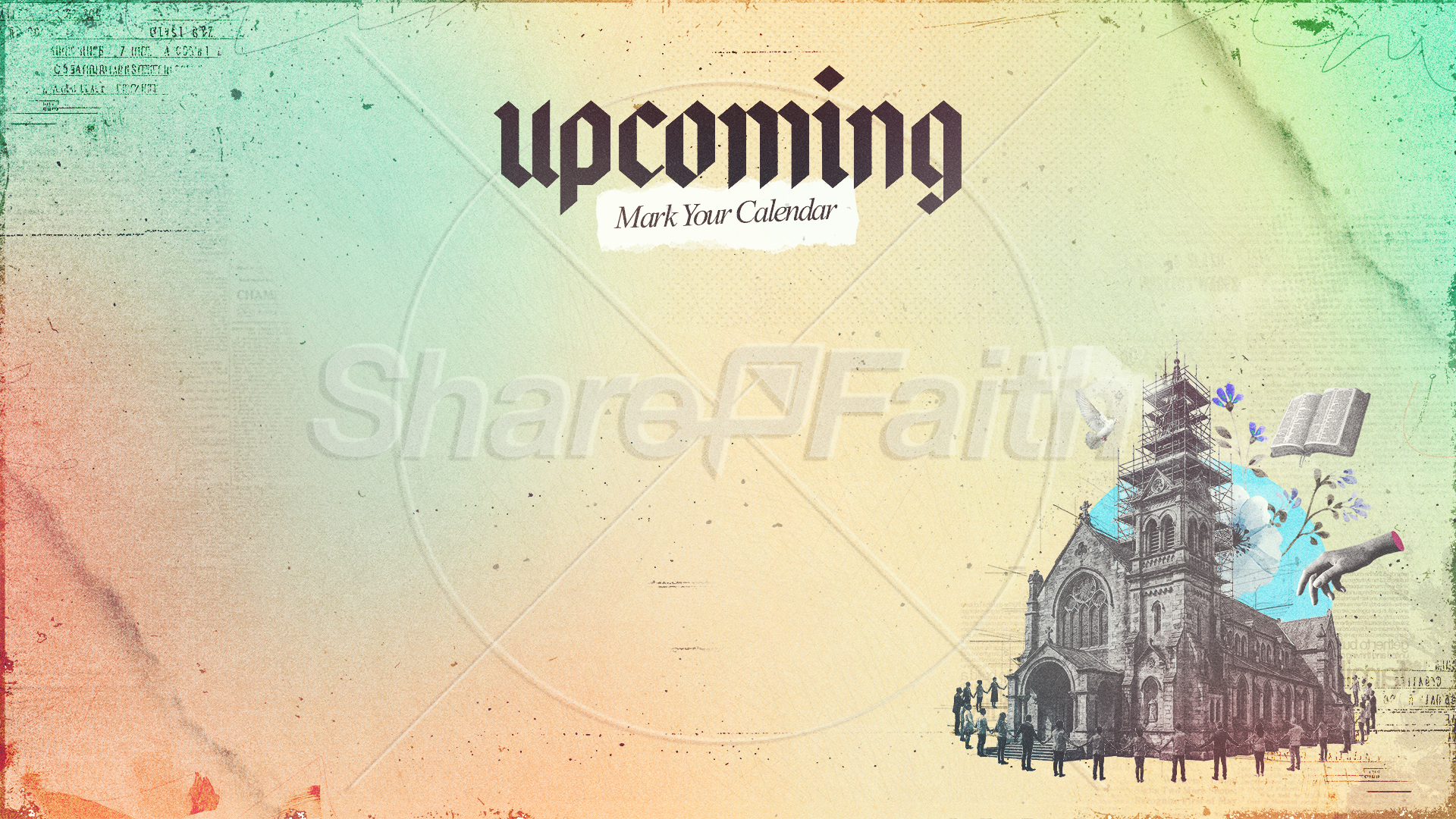 Built Together – Upcoming Events: Title Graphics