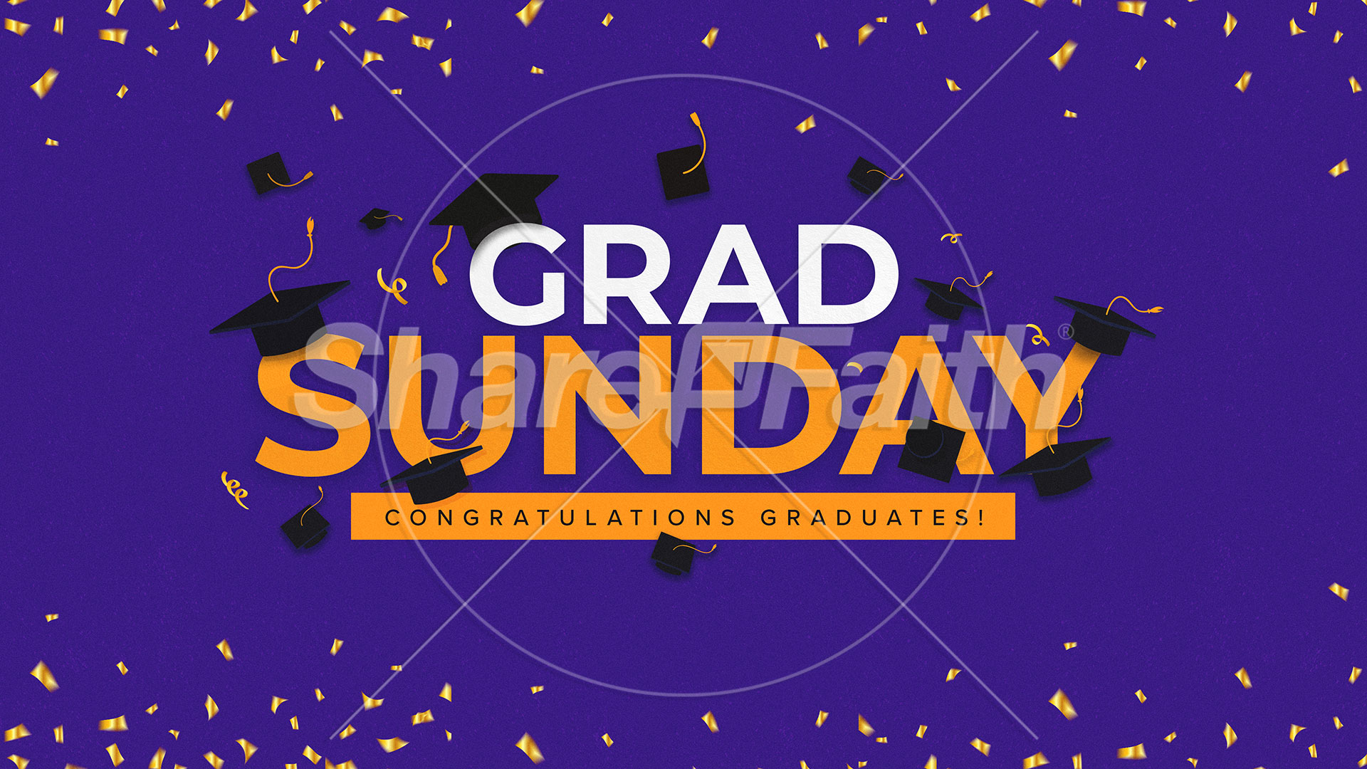 Grad Sunday: Title Graphic