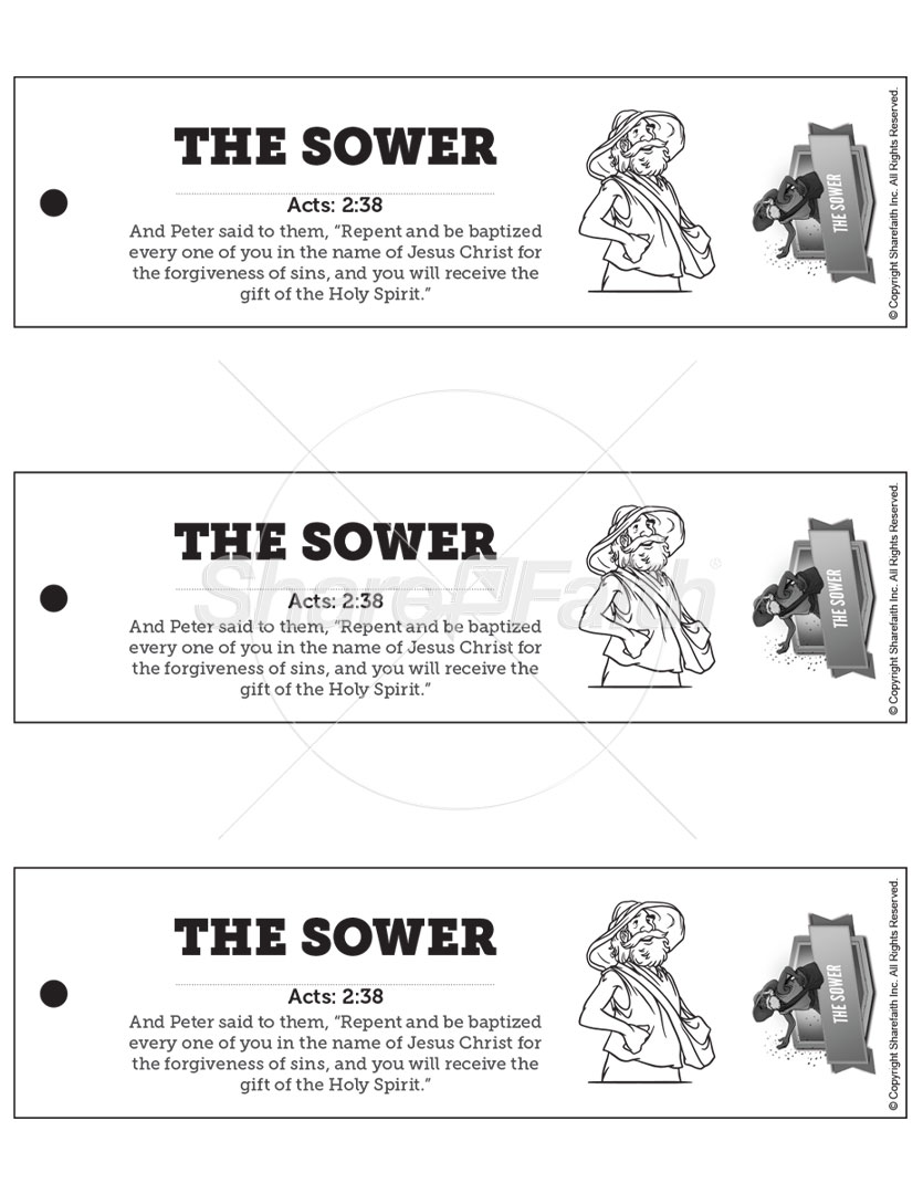 The Sower: Bookmarks