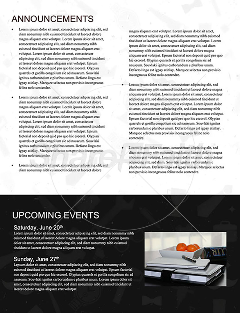 Happy Father’s Day: Newsletter