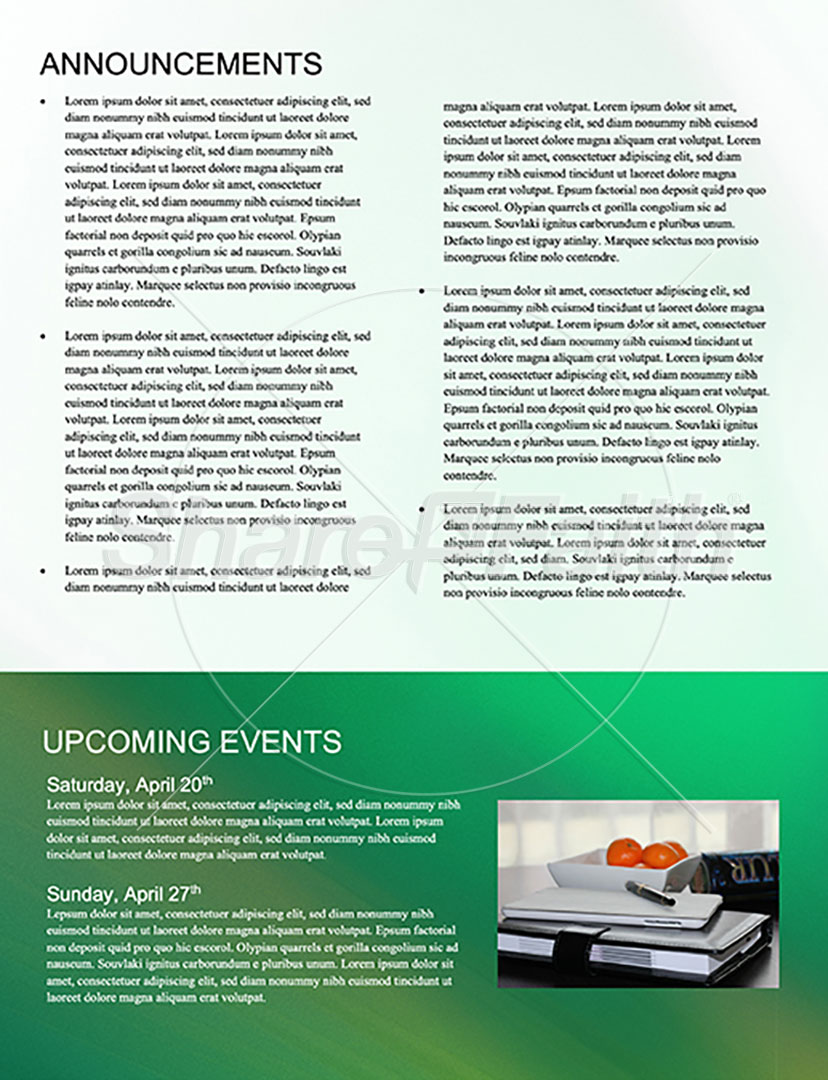 Palm Sunday: Newsletter