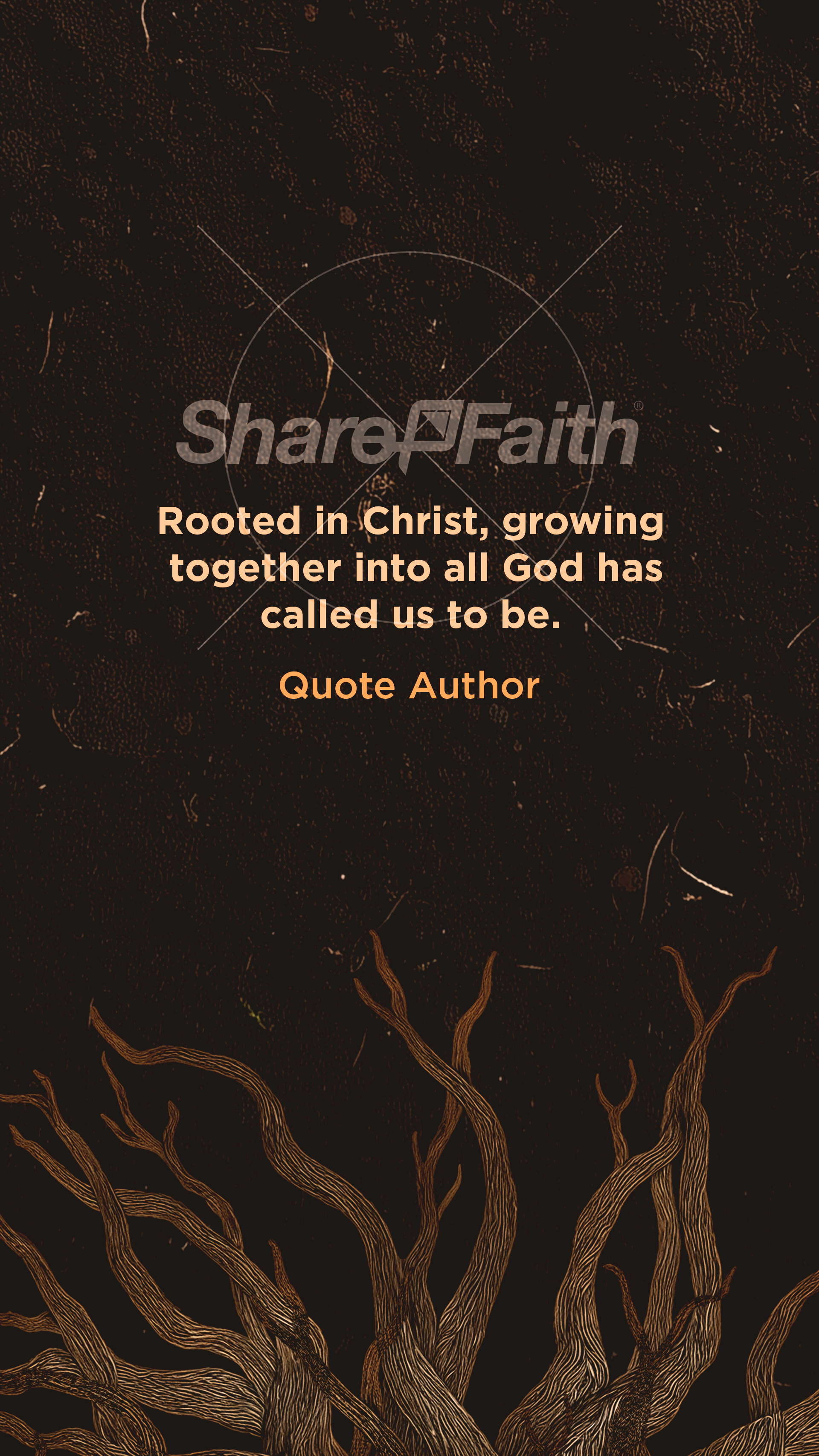 Rooted Rustic Roots – Quote: Social Story