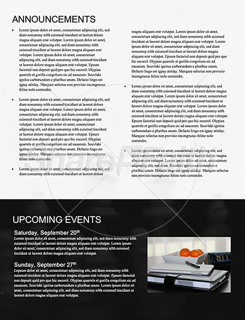 More Than Conquerors: Newsletter
