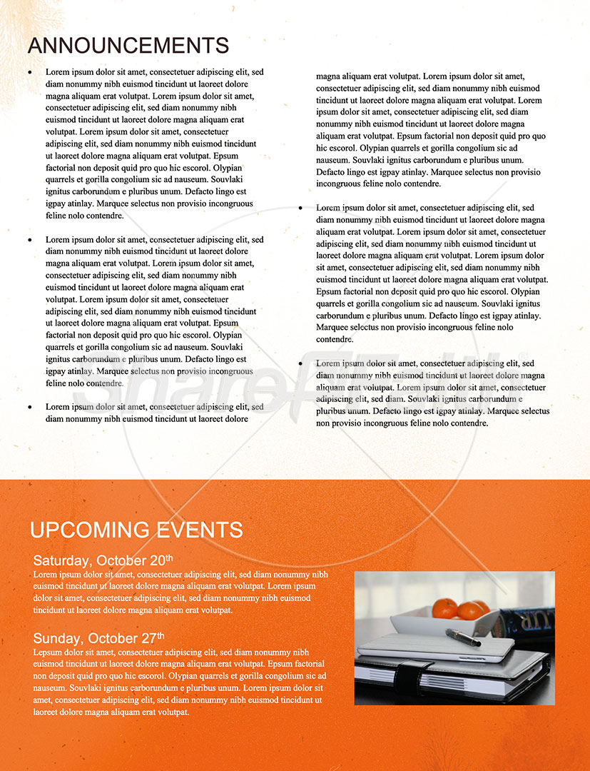 Fall Kickoff: Newsletter