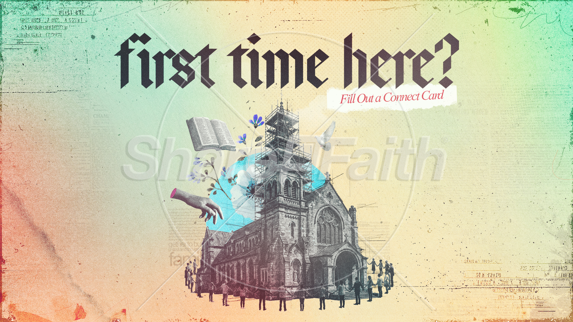 Built Together – First Time Guest: Title Graphics