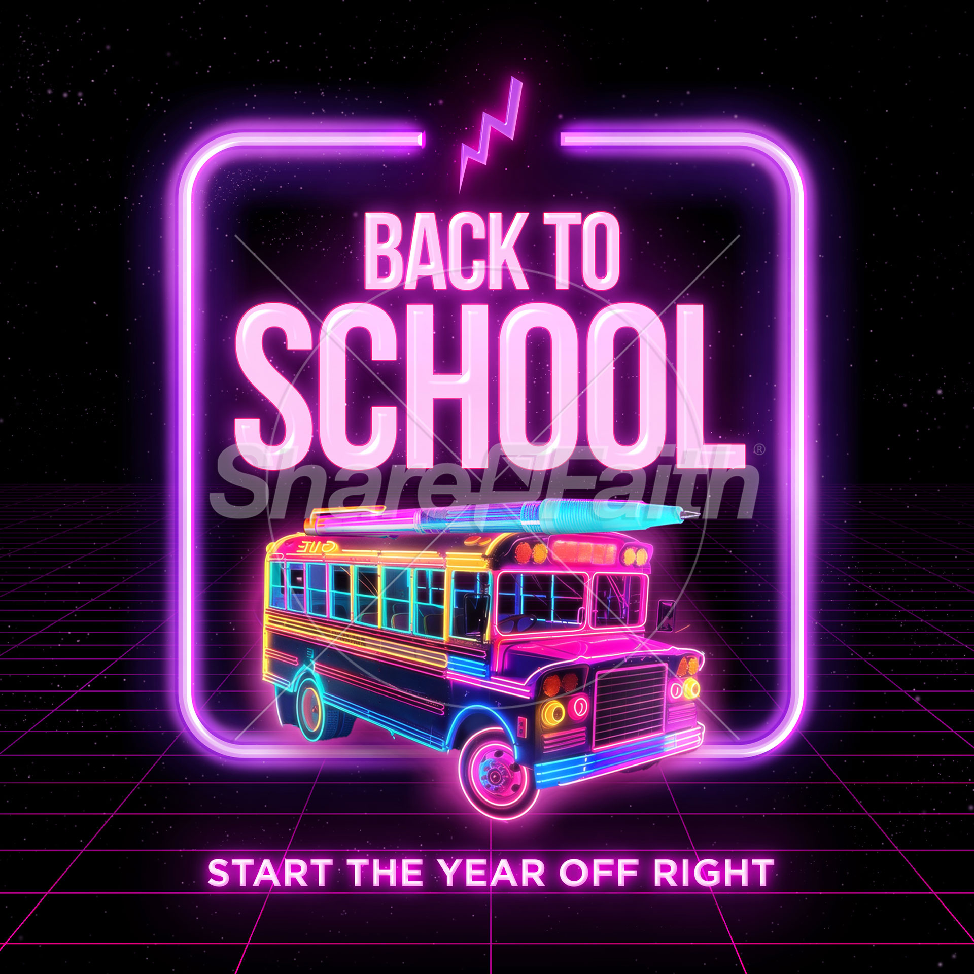 Back To School: Social Media Graphic