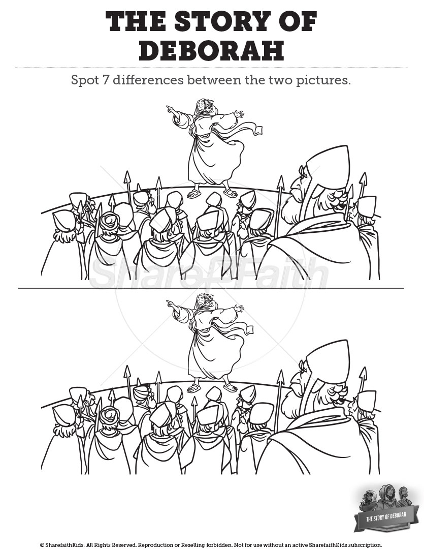 The Story of Deborah: Spot the Difference