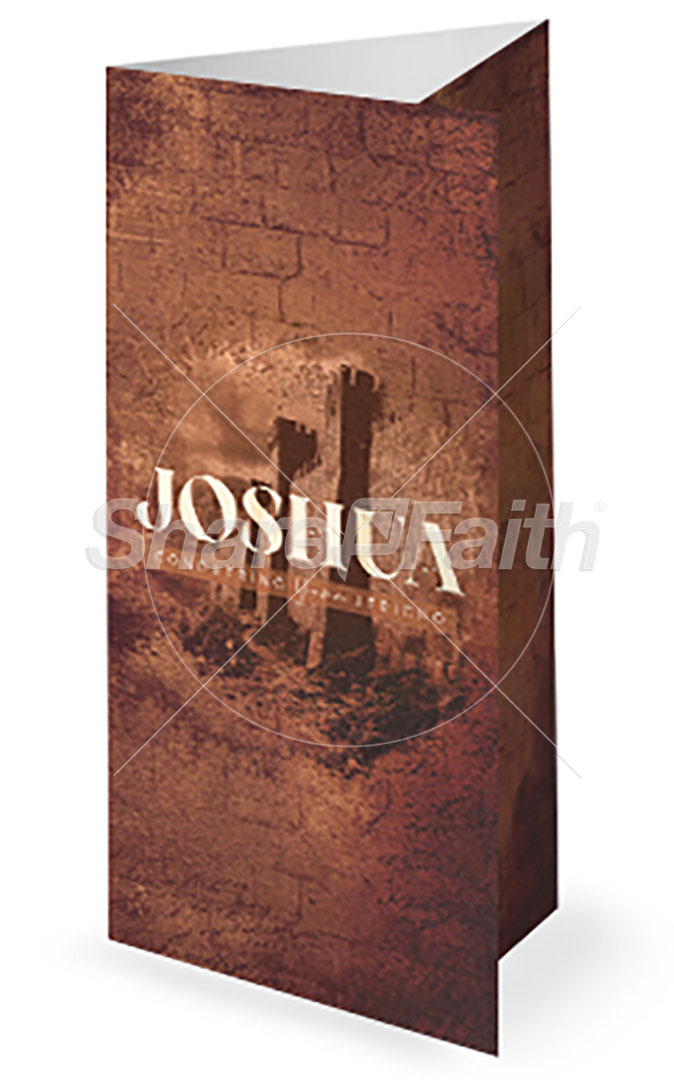Joshua: Trifold Bulletin Cover