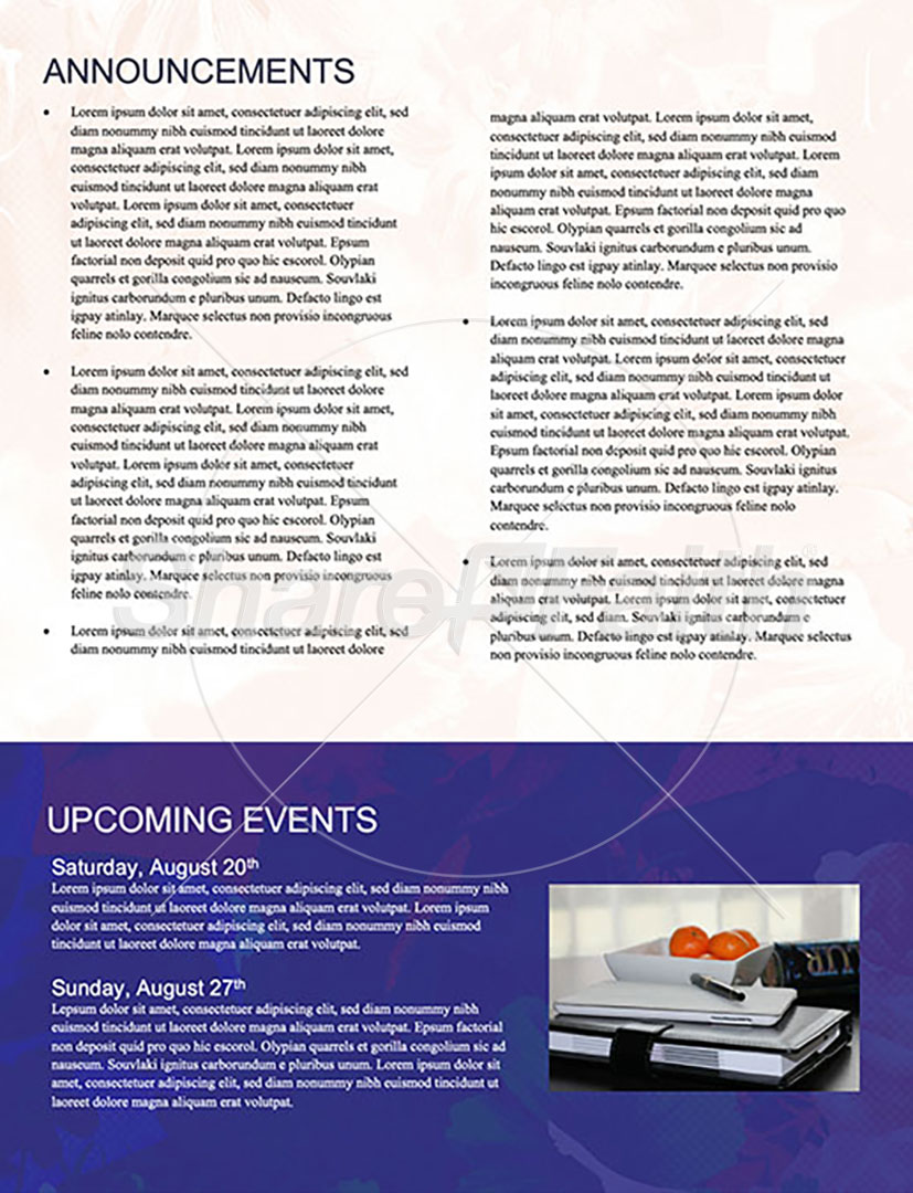 Flourish: Newsletter