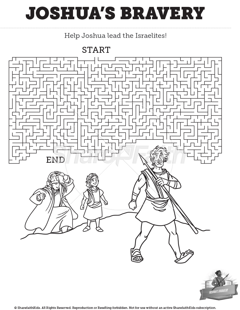 Joshua’s Bravery: Maze