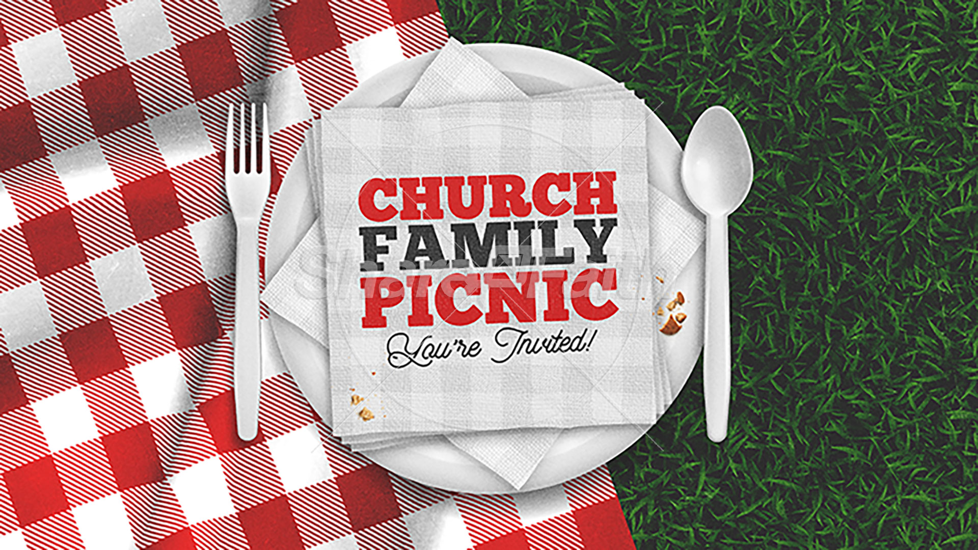 Church Picnic: Title Graphics