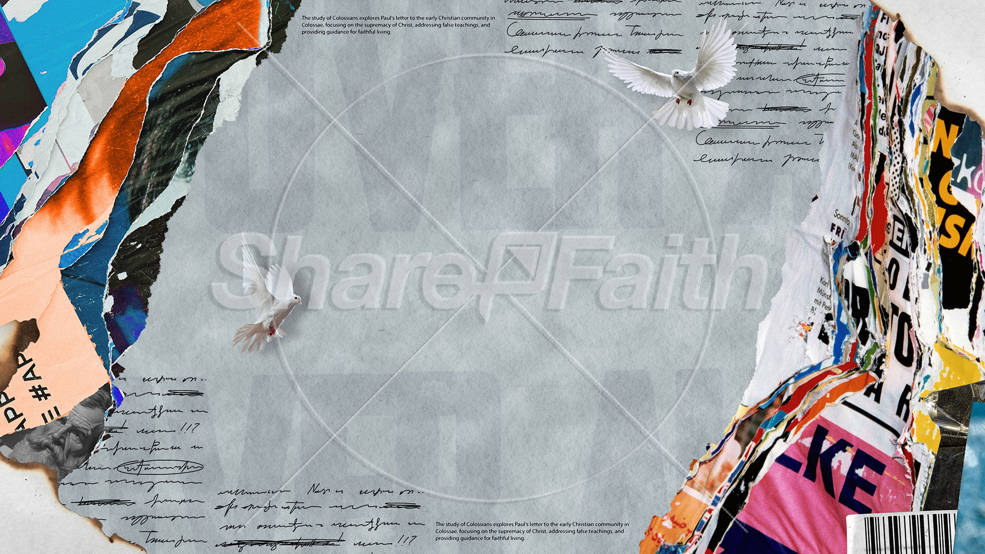 Christ Over All: Title Graphics