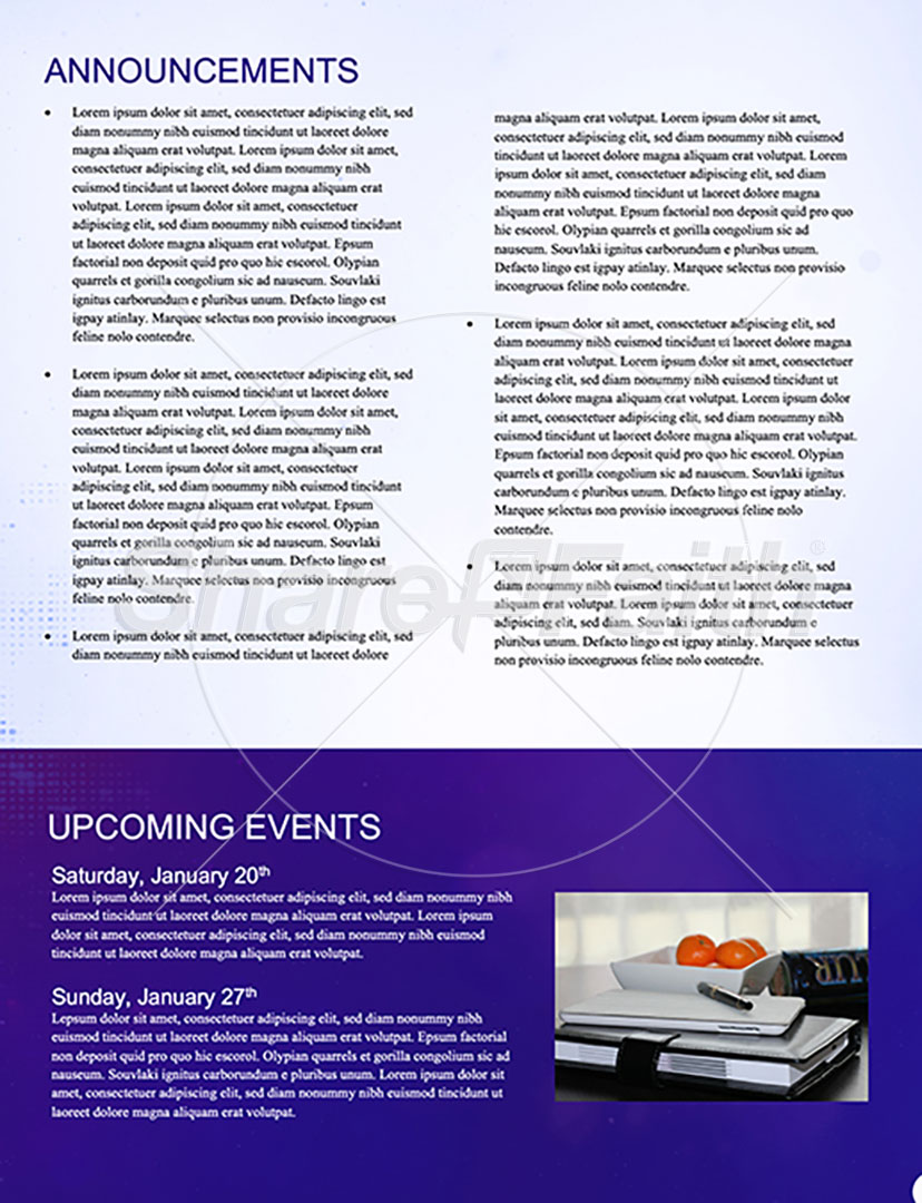 New Year – A Fresh Start: Newsletter